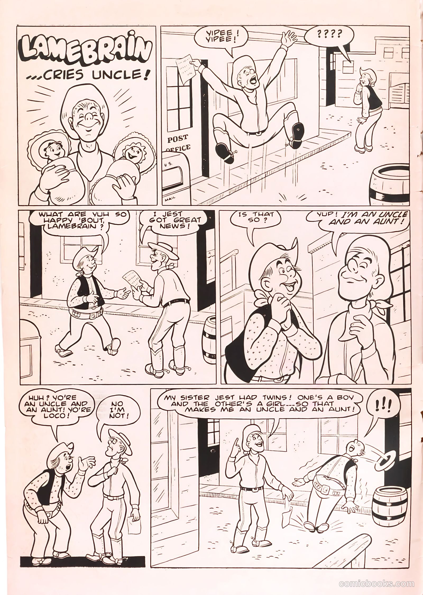 Six-Gun Heroes #8 (1951) — page 2 of 36