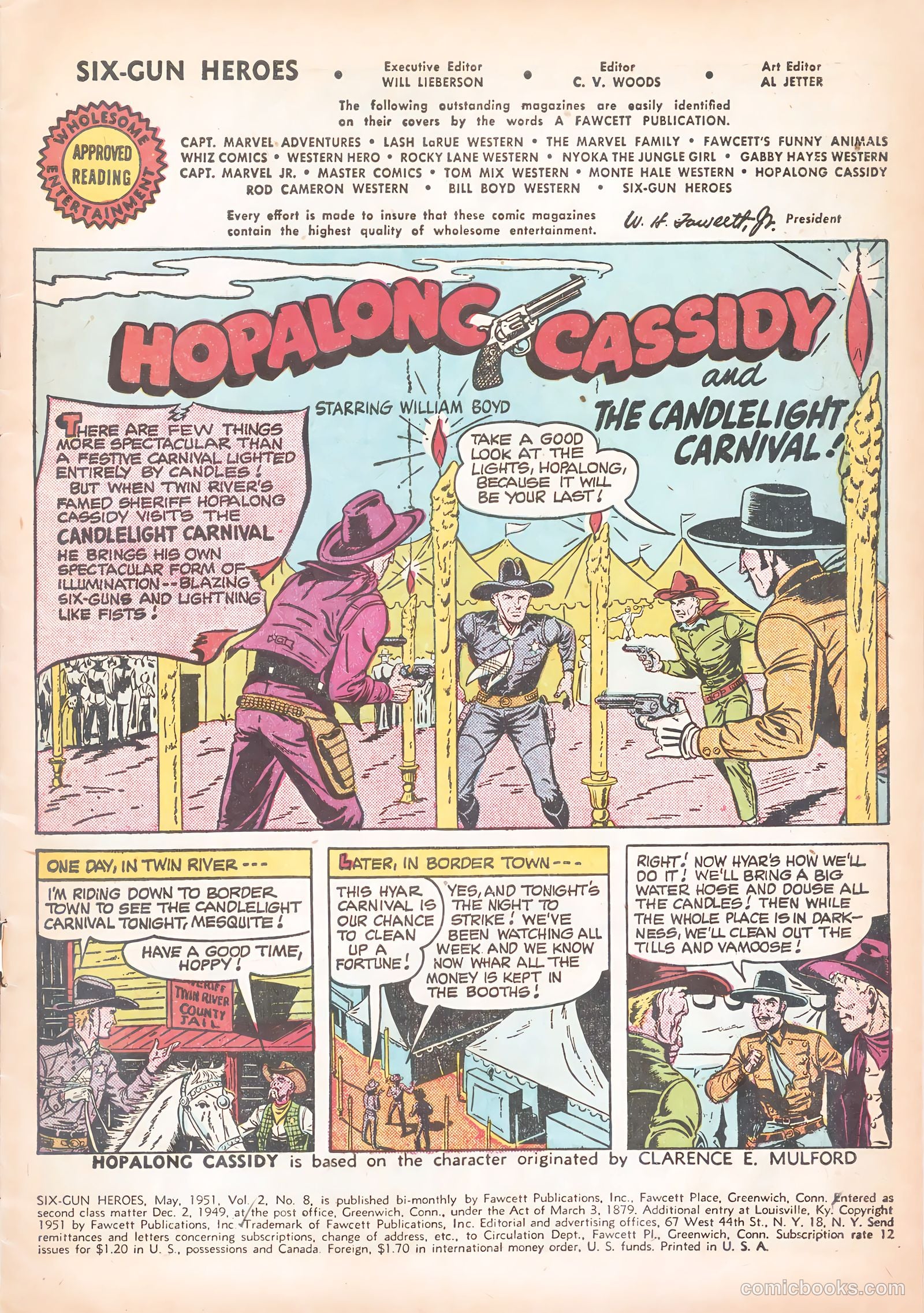 Six-Gun Heroes #8 (1951) — page 3 of 36