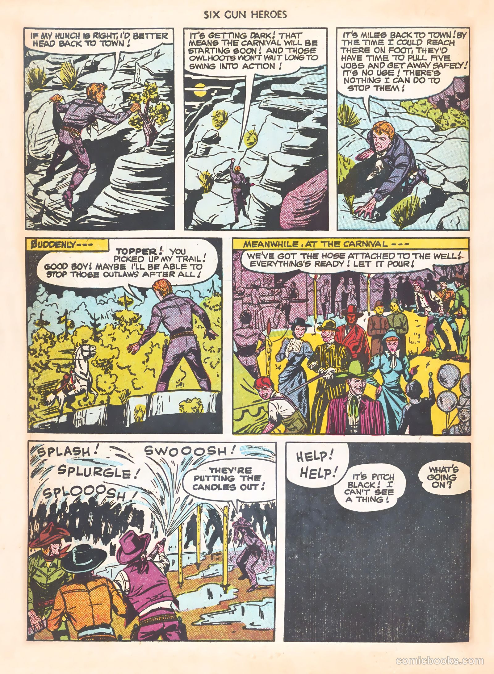 Six-Gun Heroes #8 (1951) — page 6 of 36