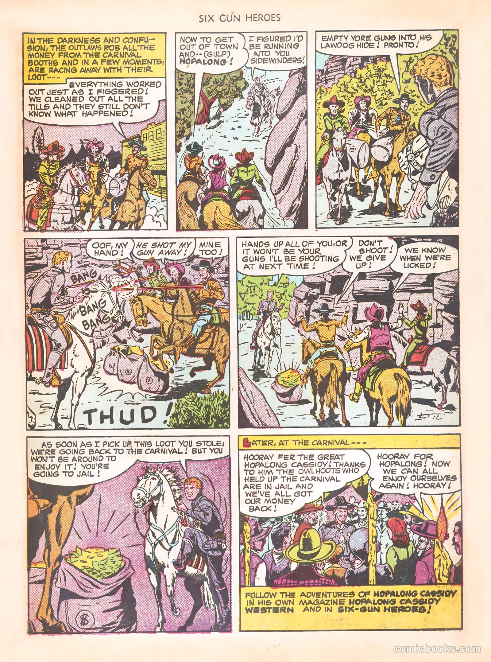 Six-Gun Heroes #8 (1951) — page 7 of 36