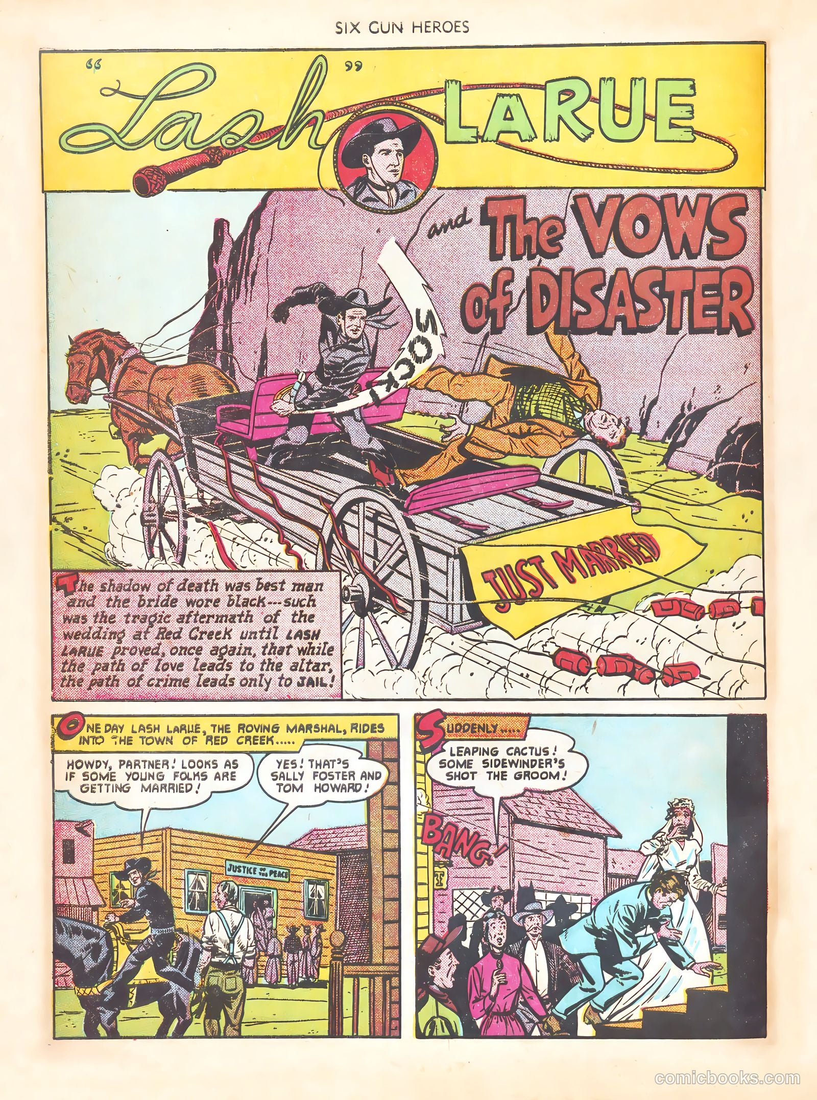 Six-Gun Heroes #8 (1951) — page 8 of 36