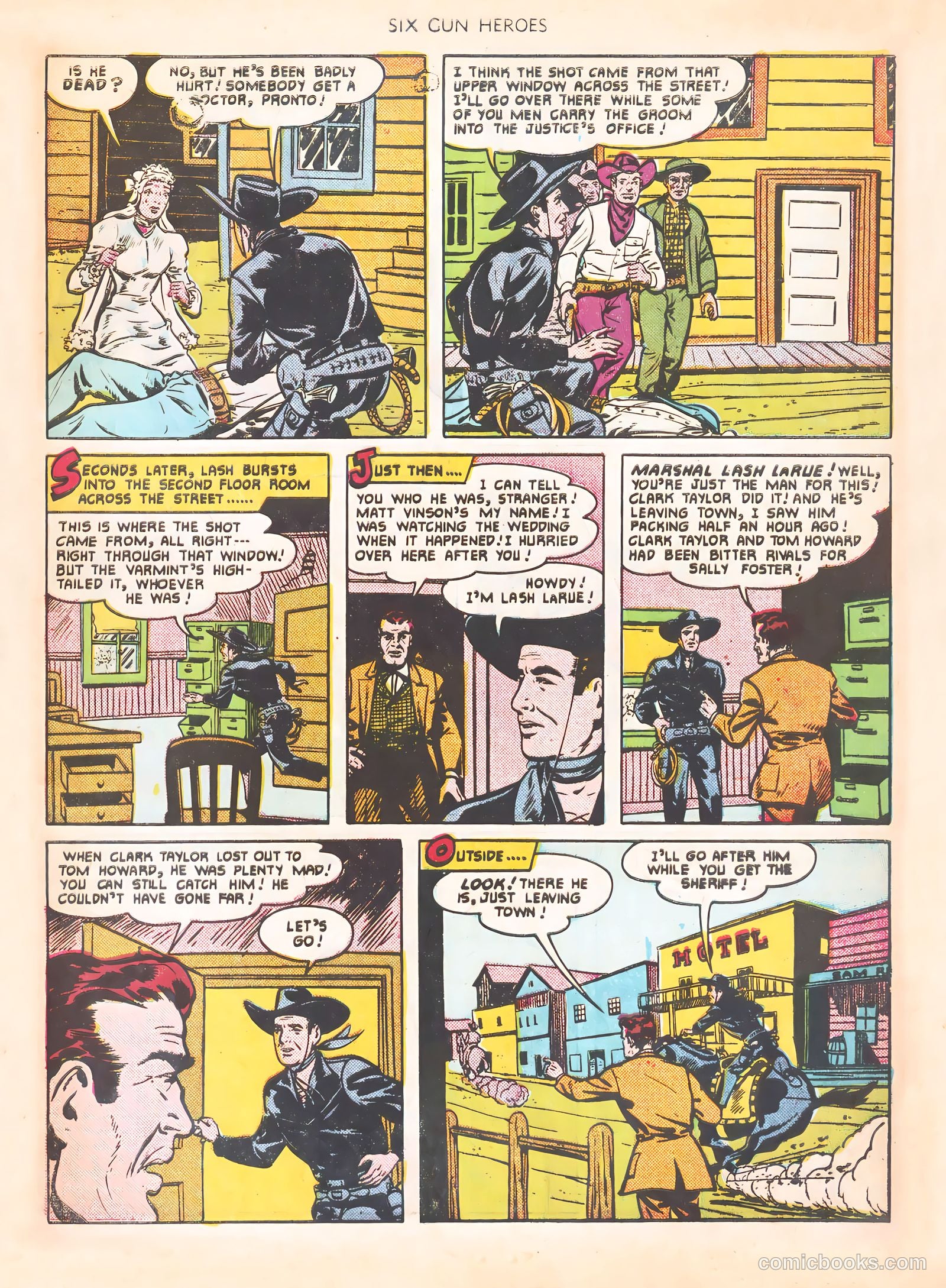 Six-Gun Heroes #8 (1951) — page 9 of 36