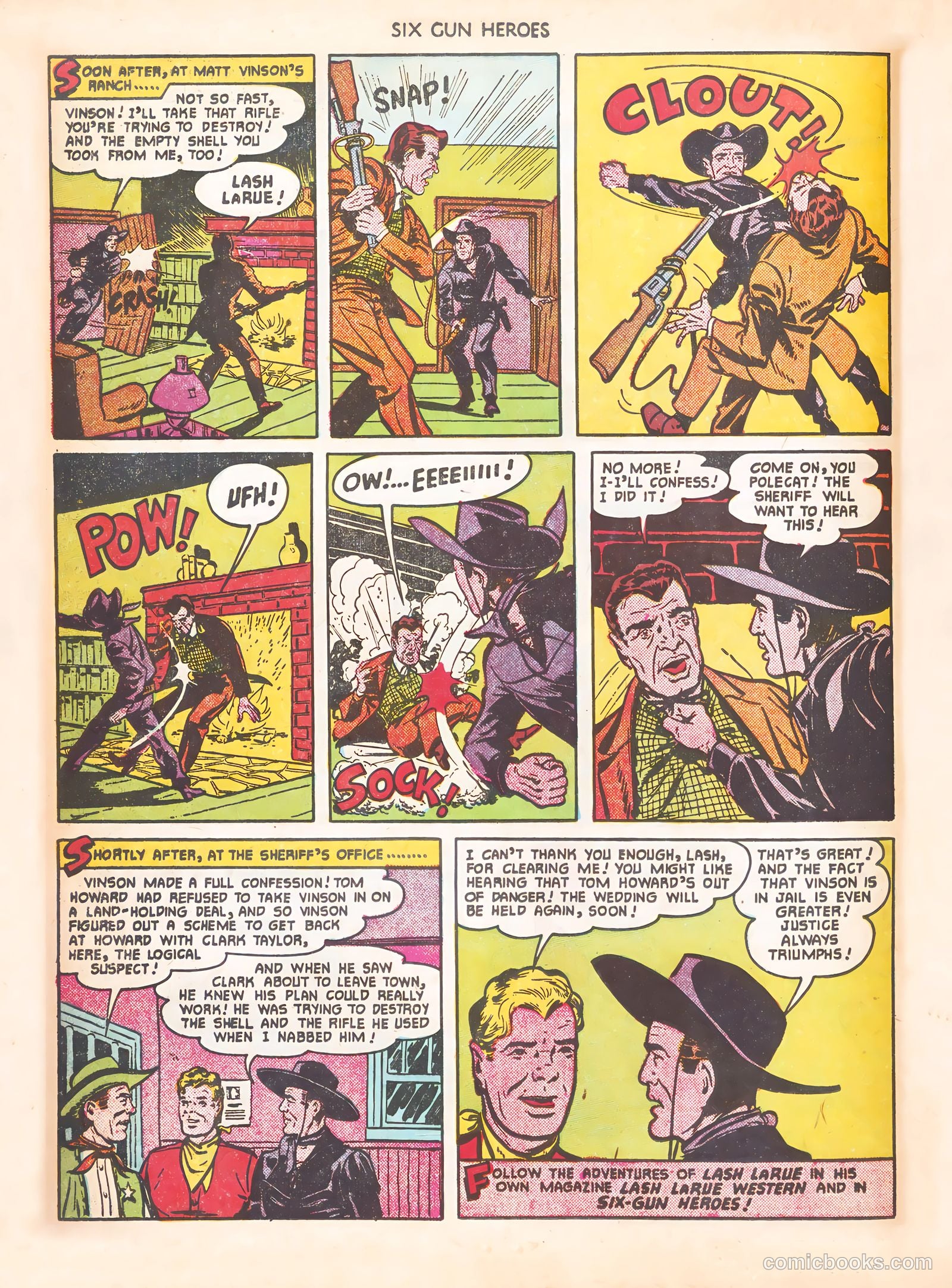 Six-Gun Heroes #8 (1951) — page 14 of 36