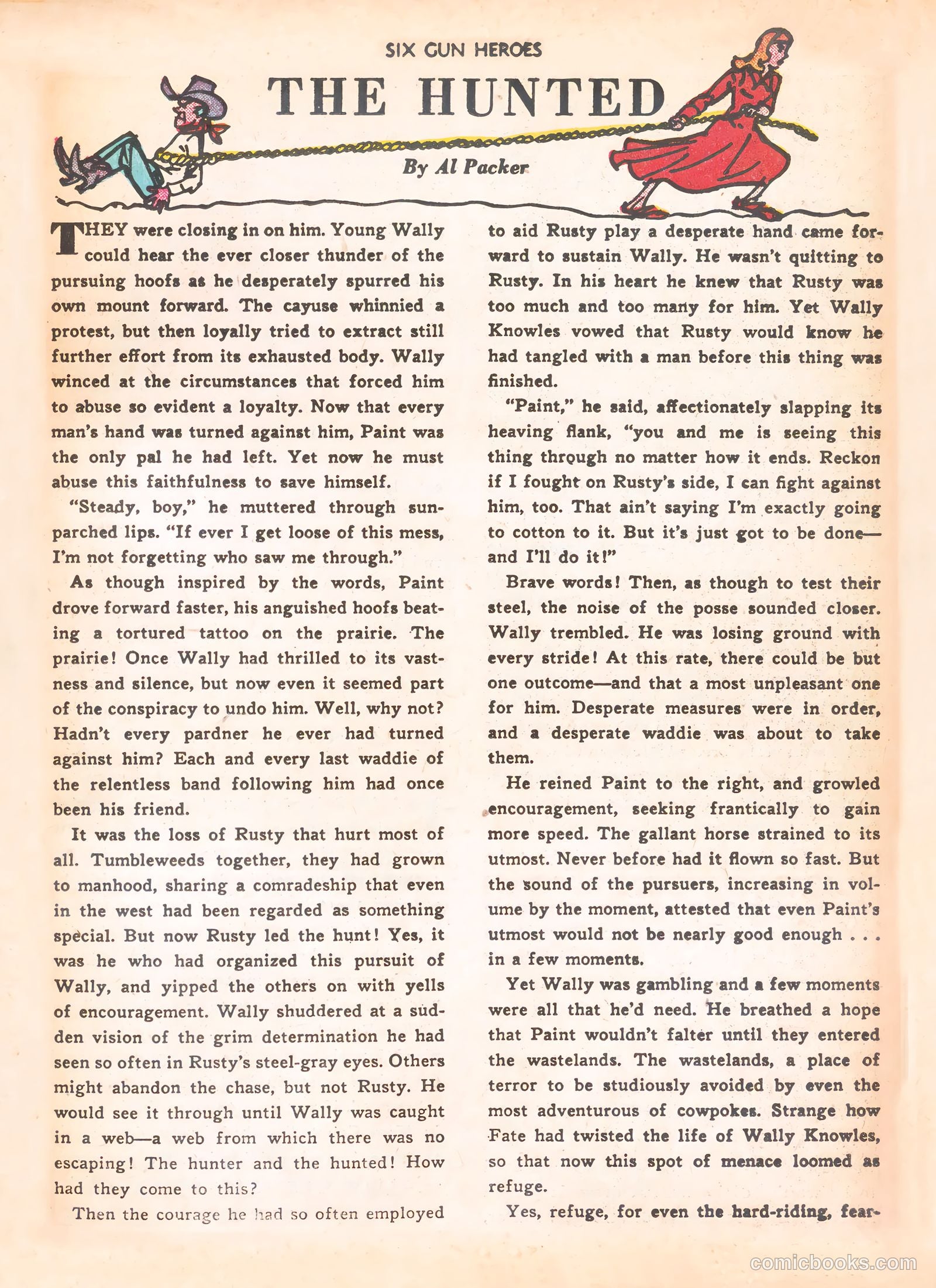 Six-Gun Heroes #8 (1951) — page 15 of 36