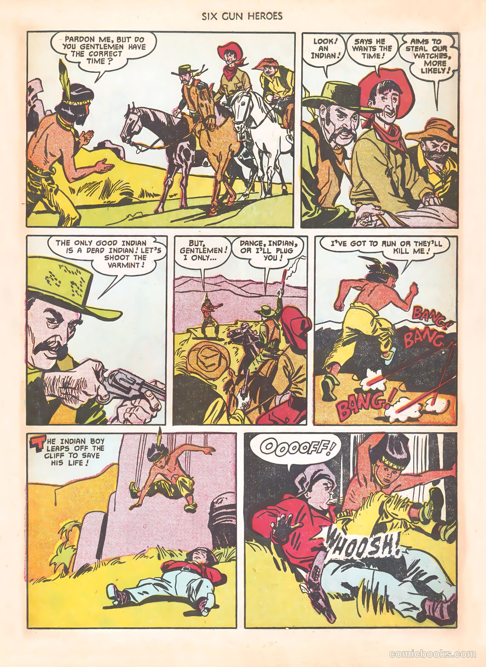 Six-Gun Heroes #8 (1951) — page 19 of 36