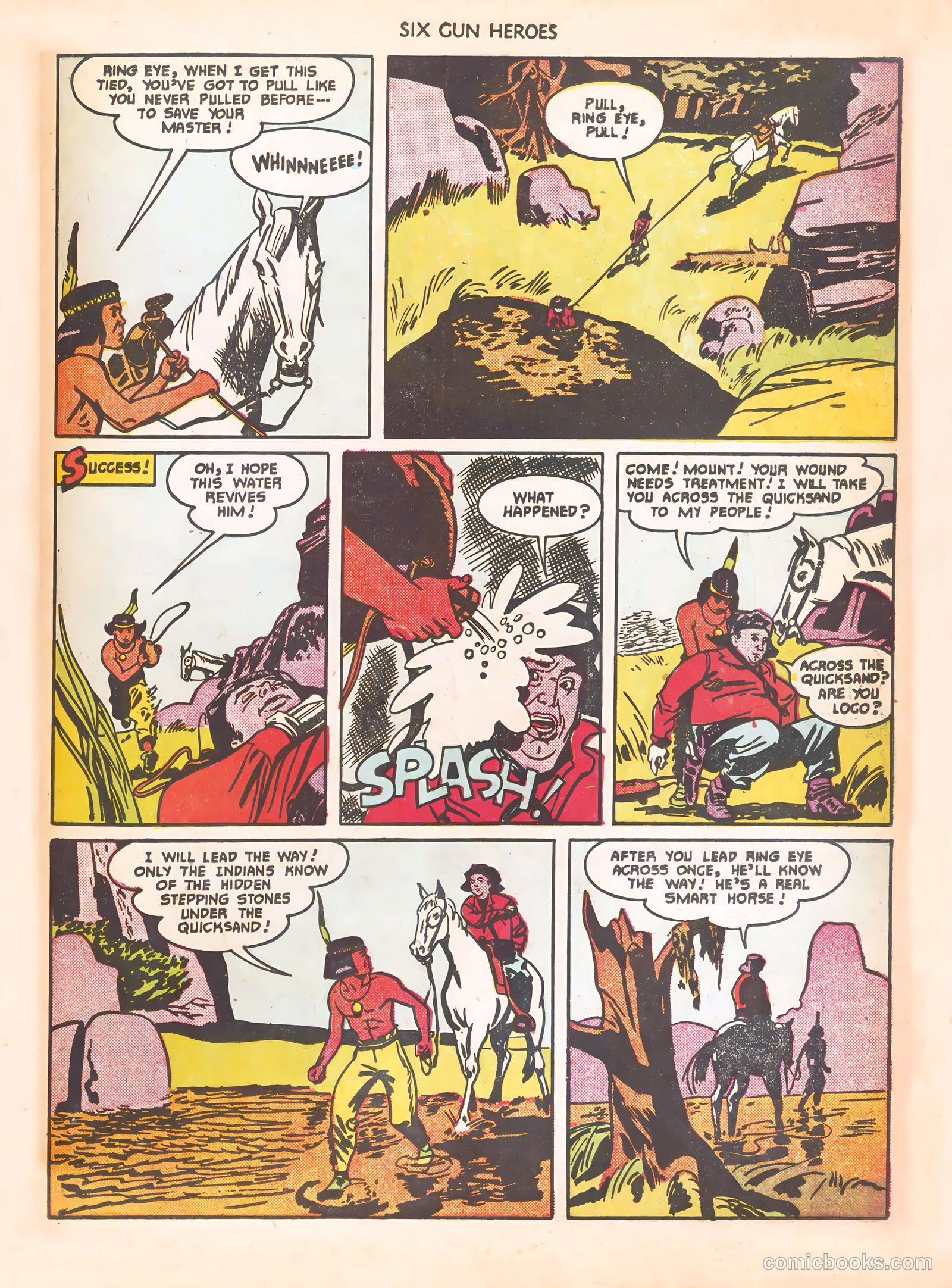 Six-Gun Heroes #8 (1951) — page 23 of 36