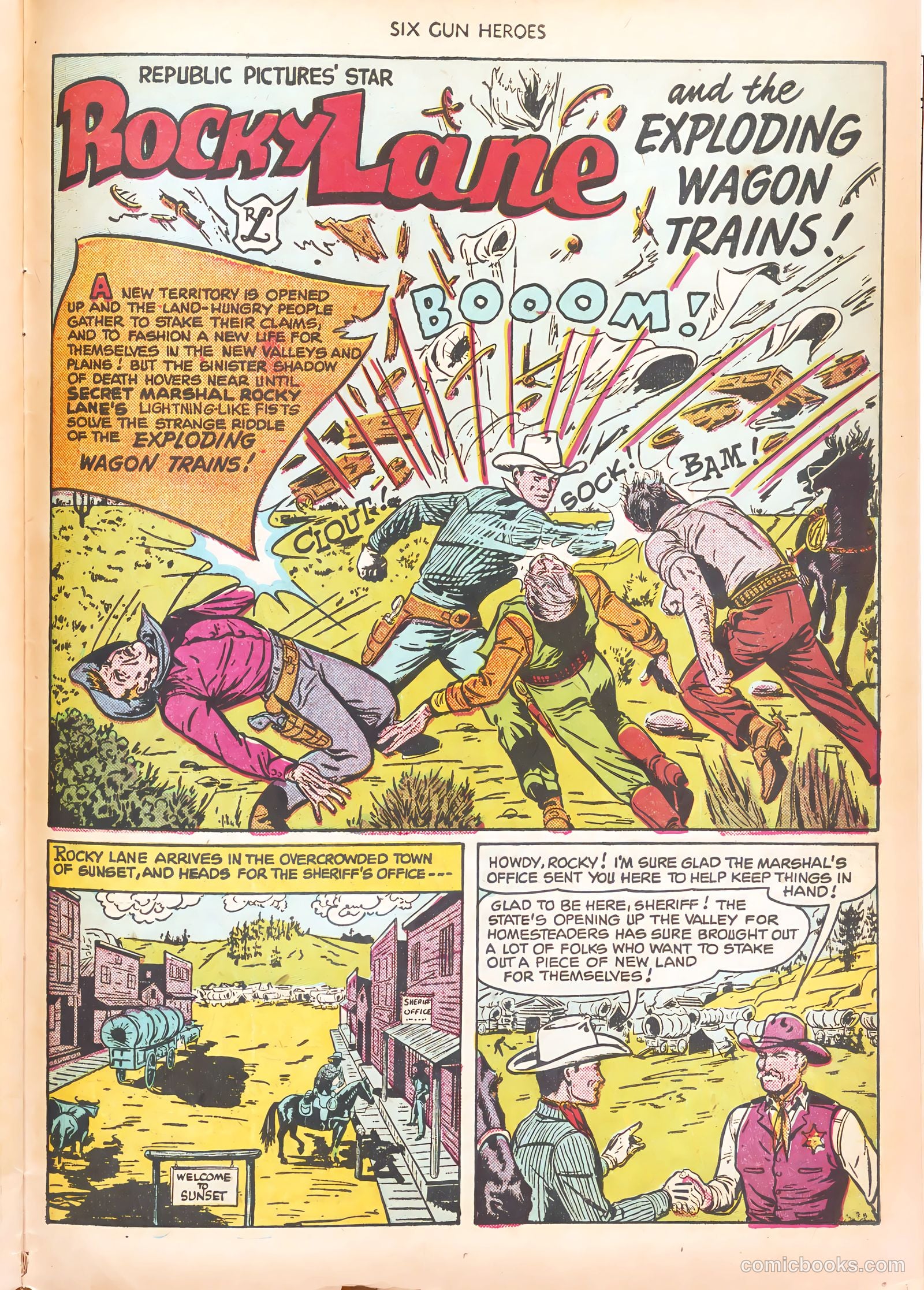 Six-Gun Heroes #8 (1951) — page 27 of 36
