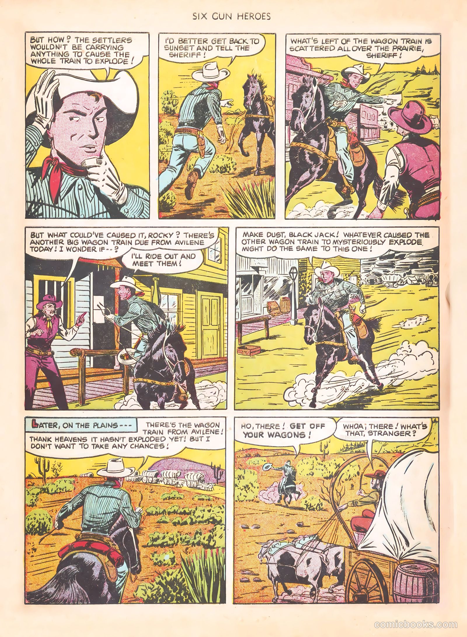 Six-Gun Heroes #8 (1951) — page 29 of 36