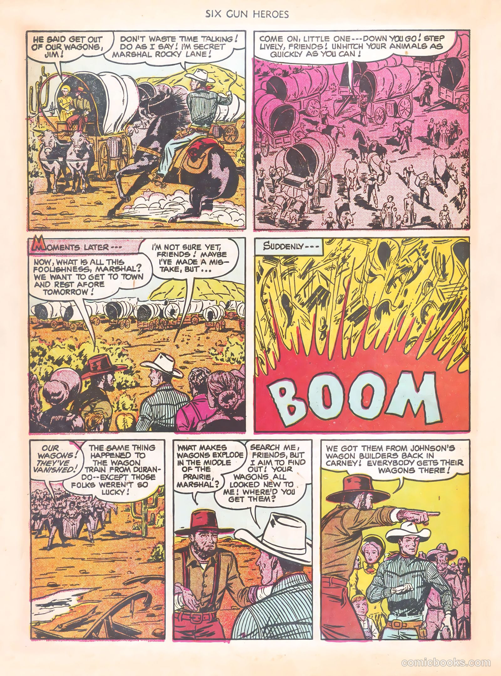 Six-Gun Heroes #8 (1951) — page 30 of 36