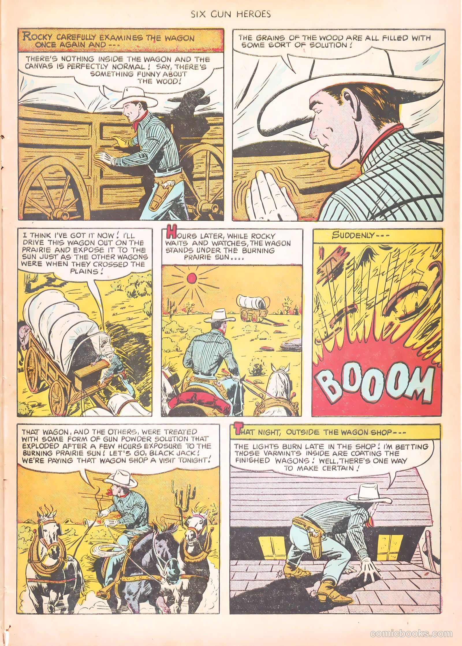 Six-Gun Heroes #8 (1951) — page 33 of 36