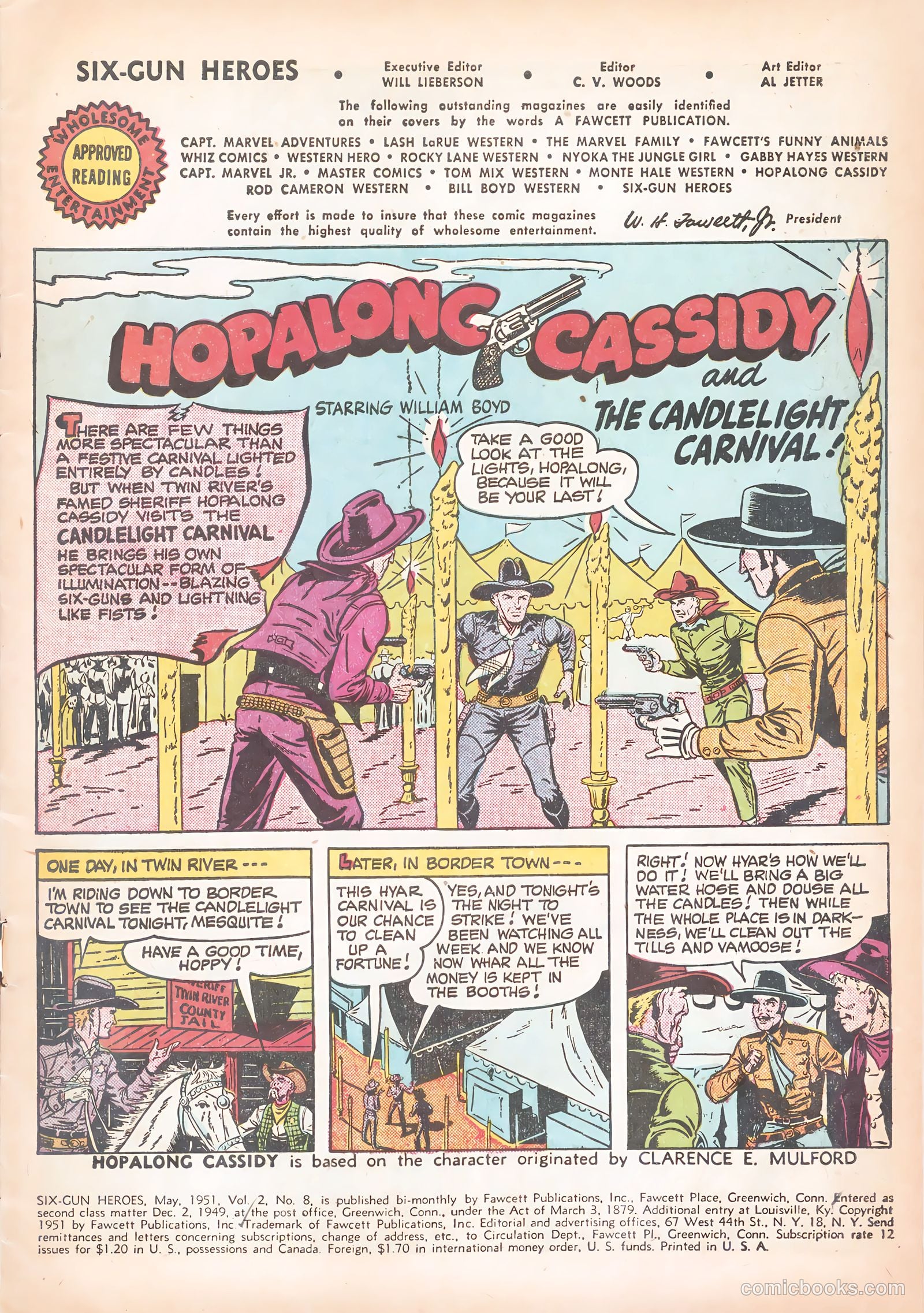 Six-Gun Heroes #8 (1951) — page 3 of 36