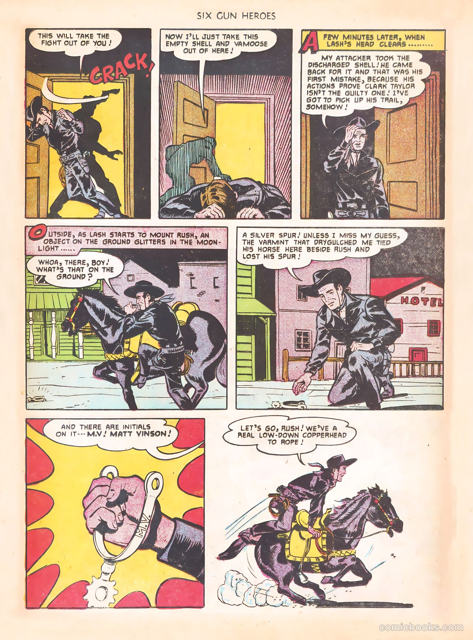 Six-Gun Heroes #8 (1951) — page 13 of 36