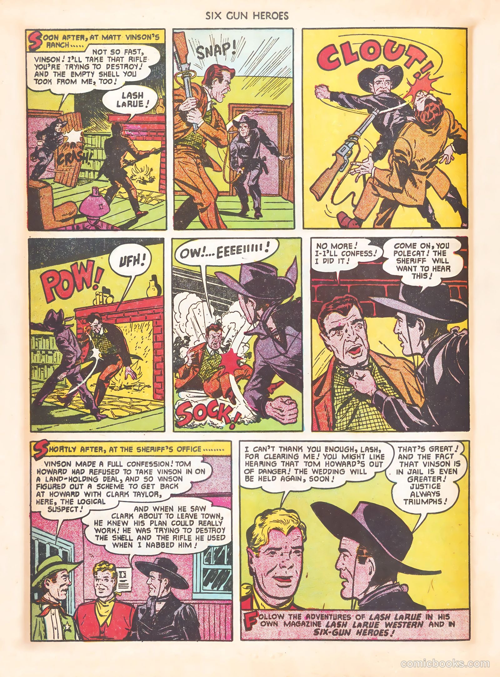 Six-Gun Heroes #8 (1951) — page 14 of 36