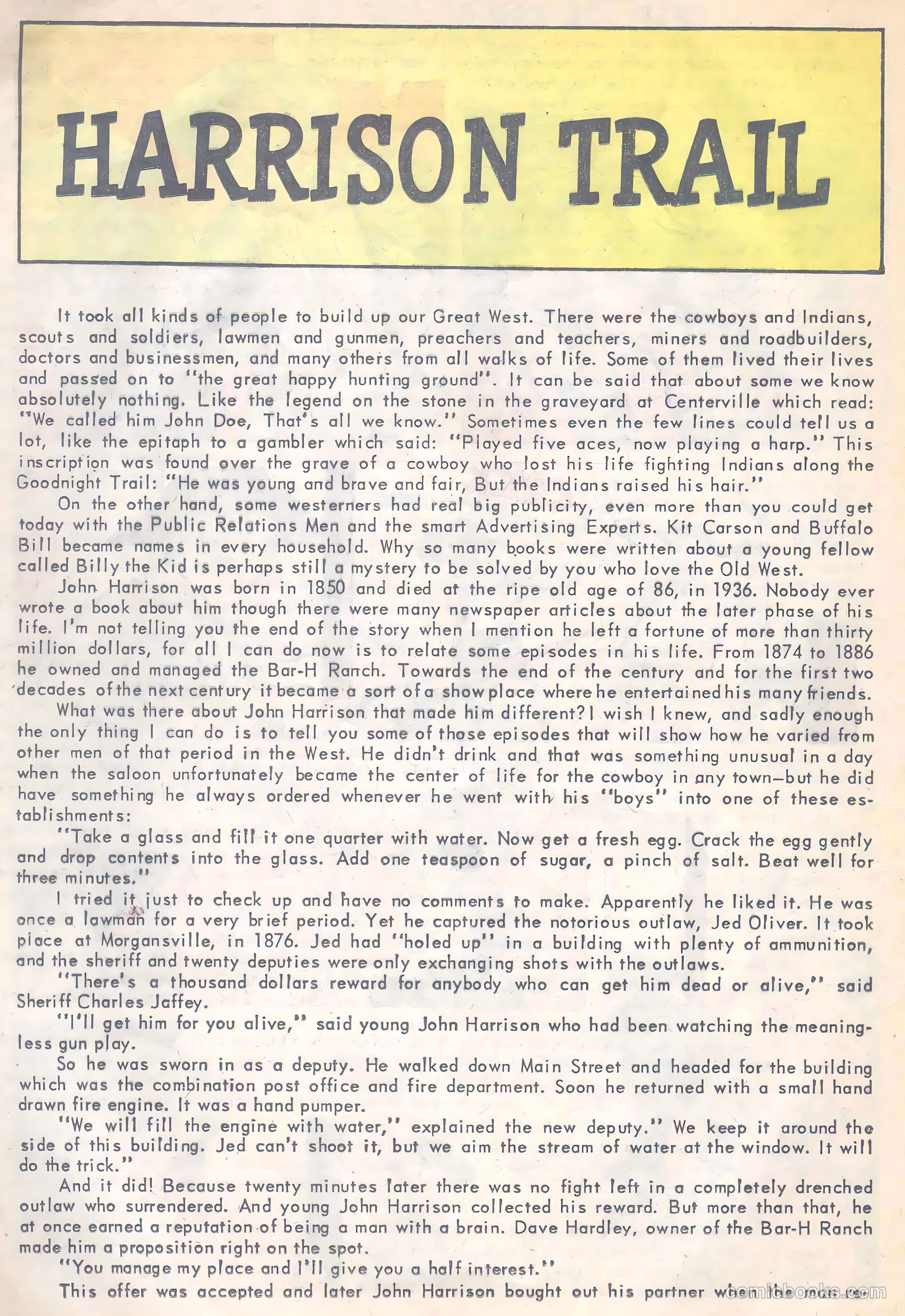 Six-Gun Heroes #8 (1960) — page 20 of 36