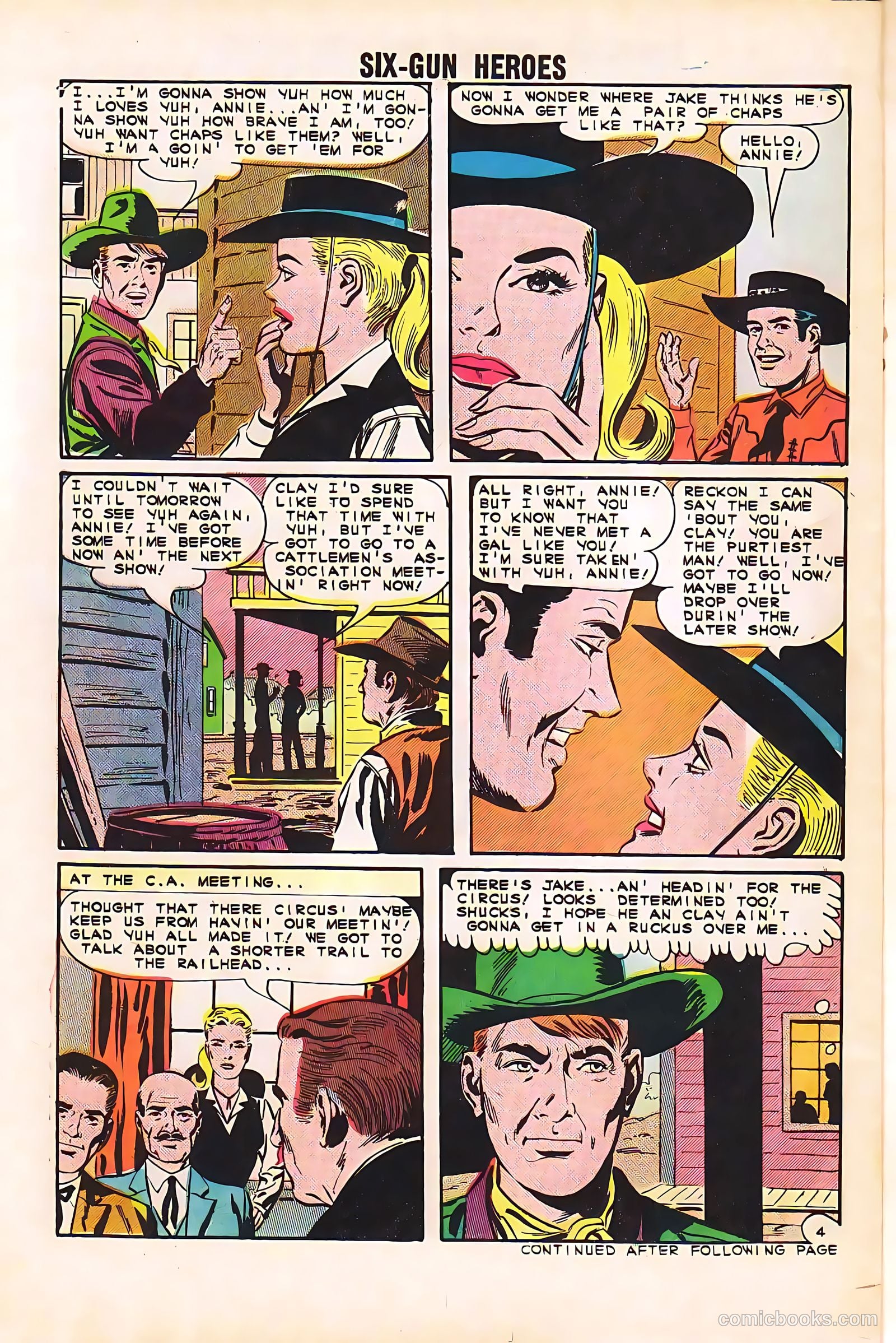 Six-Gun Heroes #80 (1964) — page 30 of 36