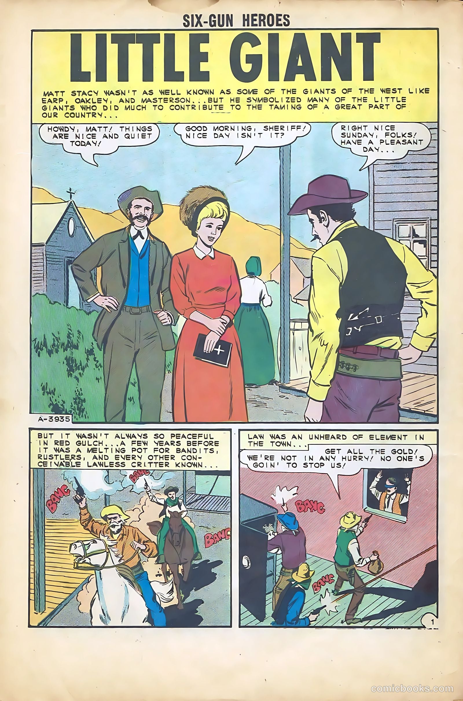 Six-Gun Heroes #81 (1964) — page 30 of 36