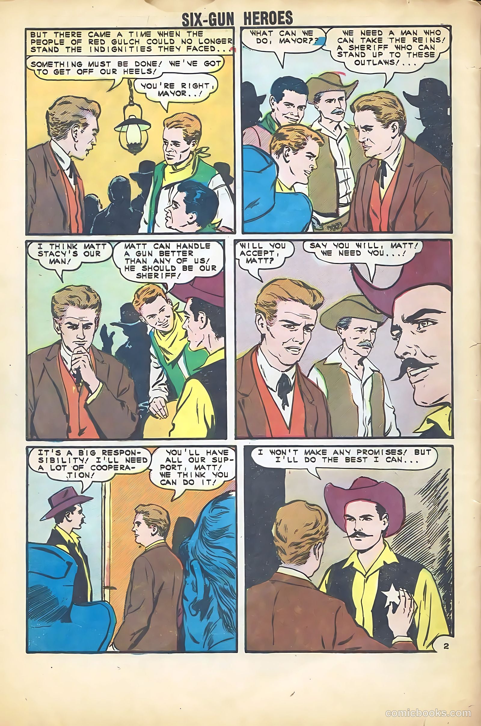 Six-Gun Heroes #81 (1964) — page 32 of 36