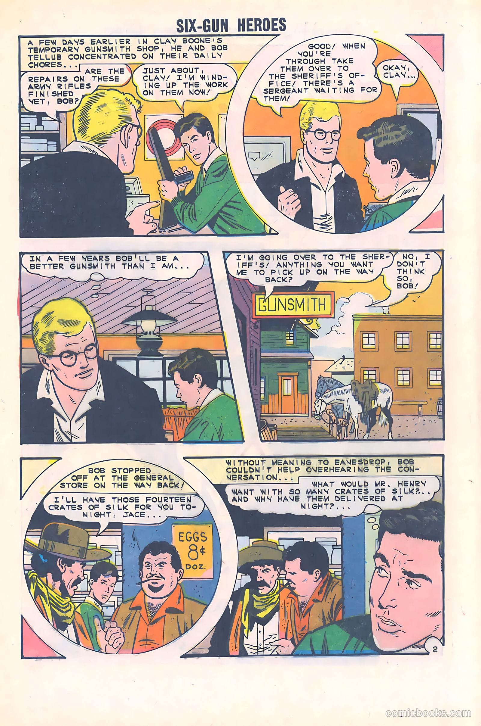 Six-Gun Heroes #82 (1965) — page 4 of 36