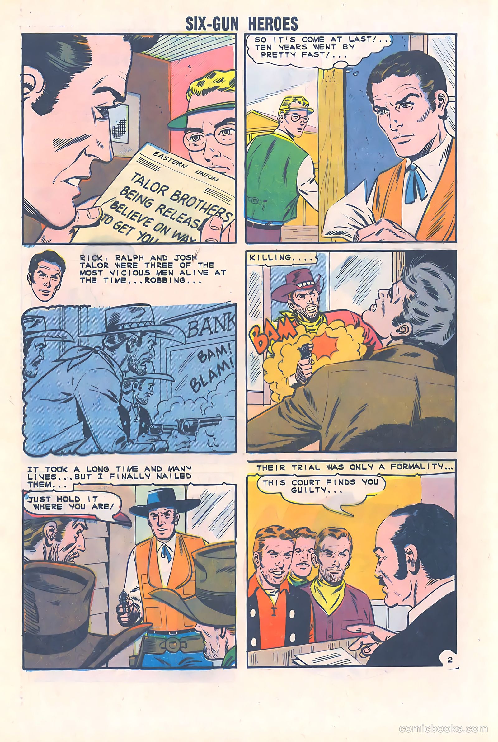 Six-Gun Heroes #82 (1965) — page 28 of 36