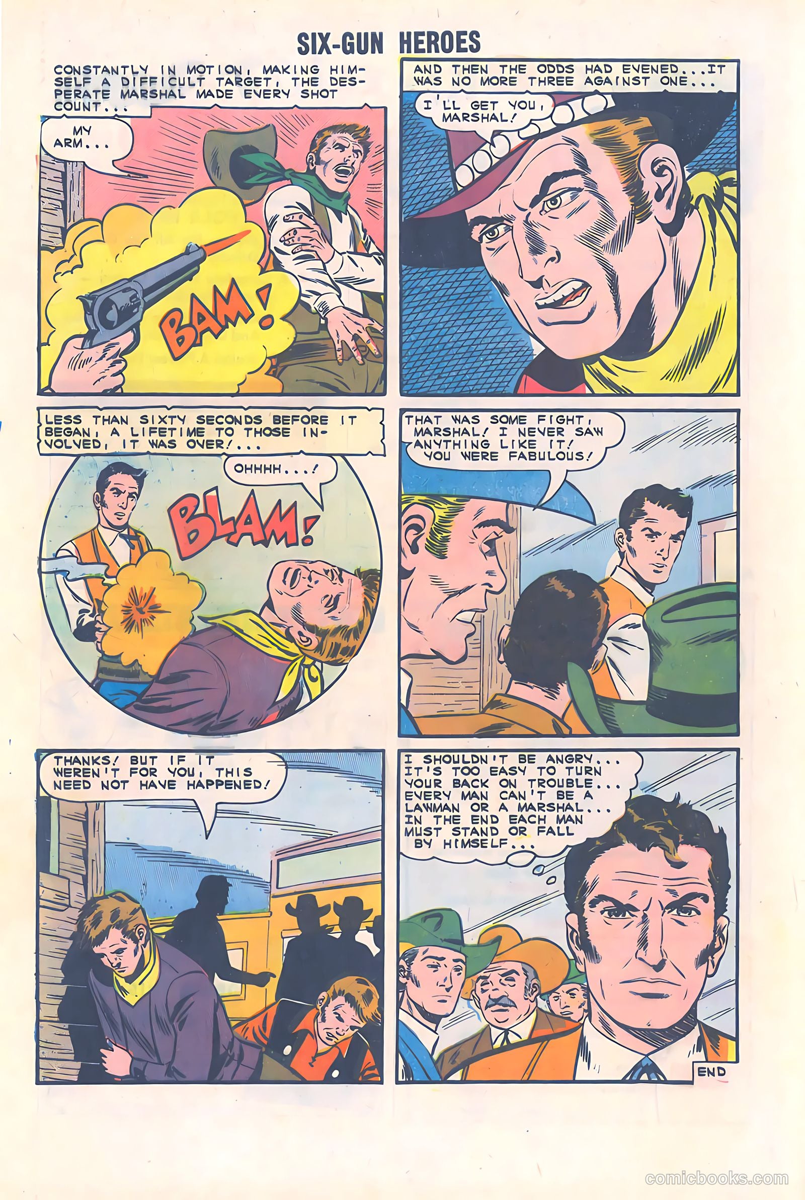 Six-Gun Heroes #82 (1965) — page 32 of 36