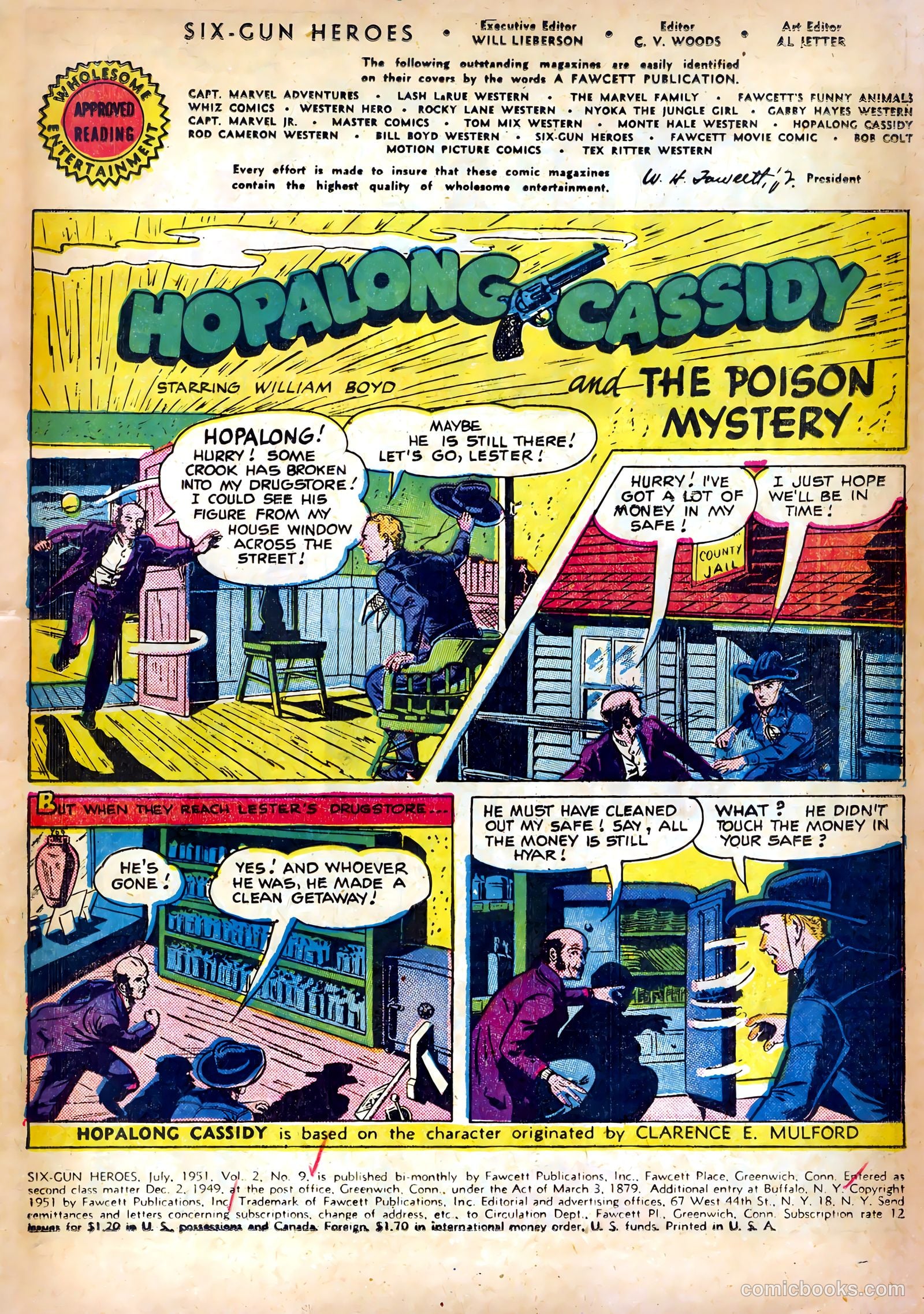 Six-Gun Heroes #9 (1951) — page 3 of 36