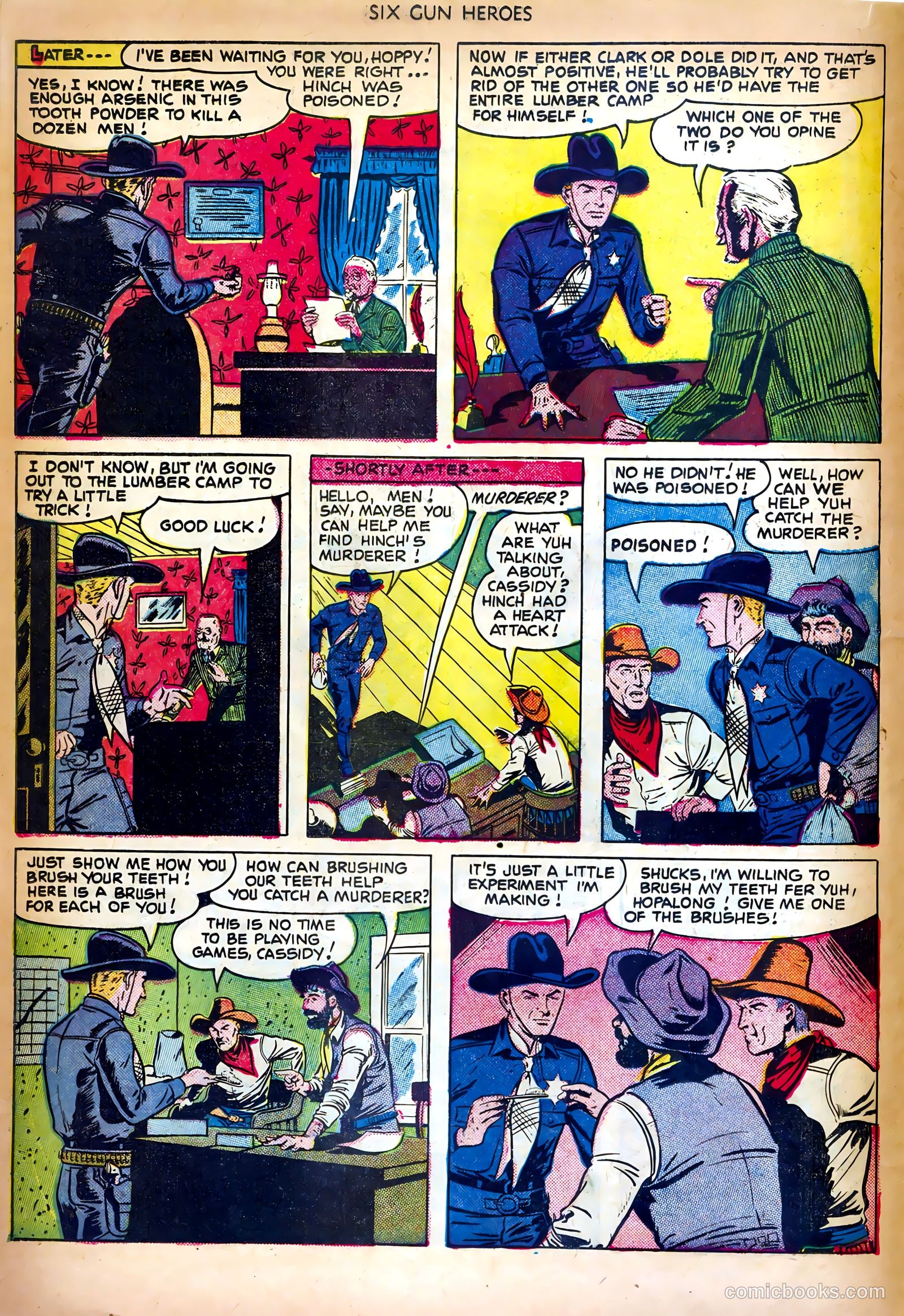 Six-Gun Heroes #9 (1951) — page 6 of 36