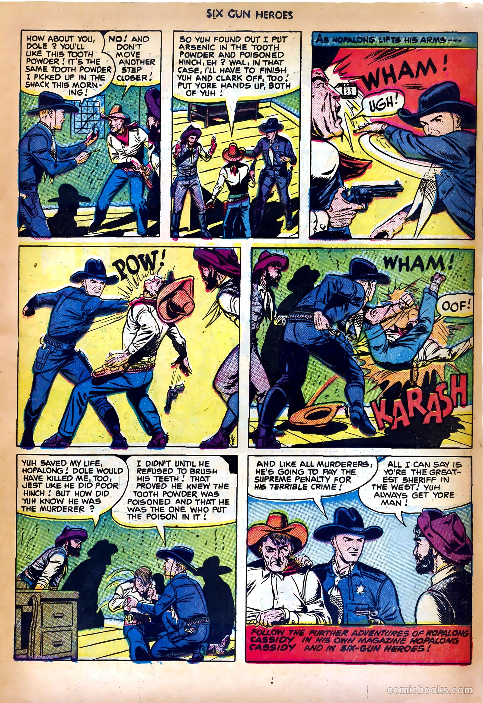 Six-Gun Heroes #9 (1951) — page 7 of 36