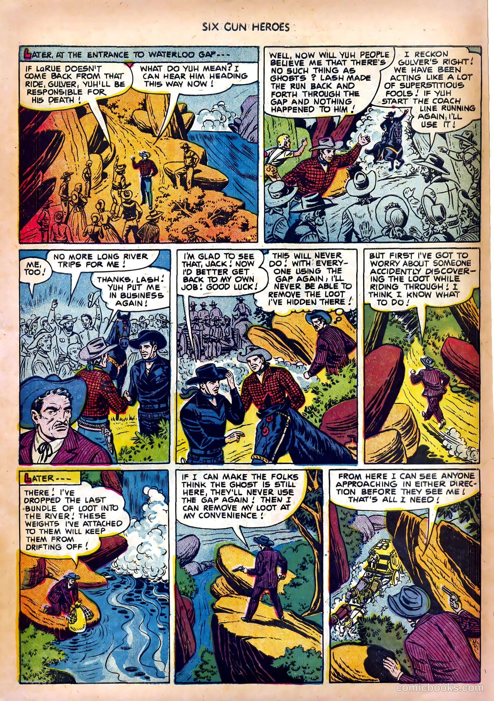 Six-Gun Heroes #9 (1951) — page 11 of 36