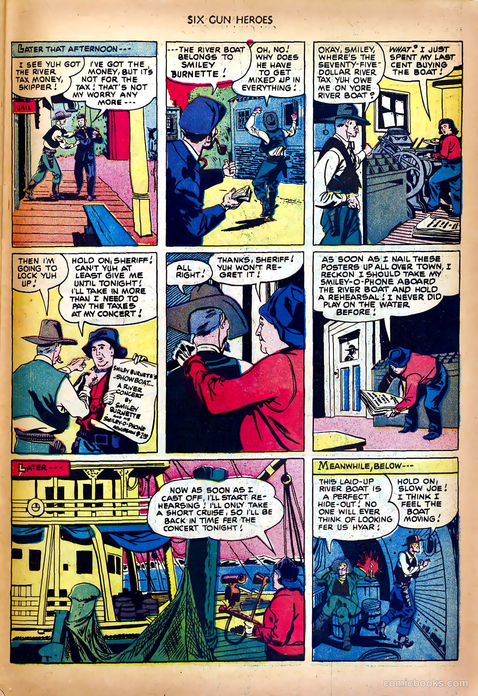 Six-Gun Heroes #9 (1951) — page 23 of 36