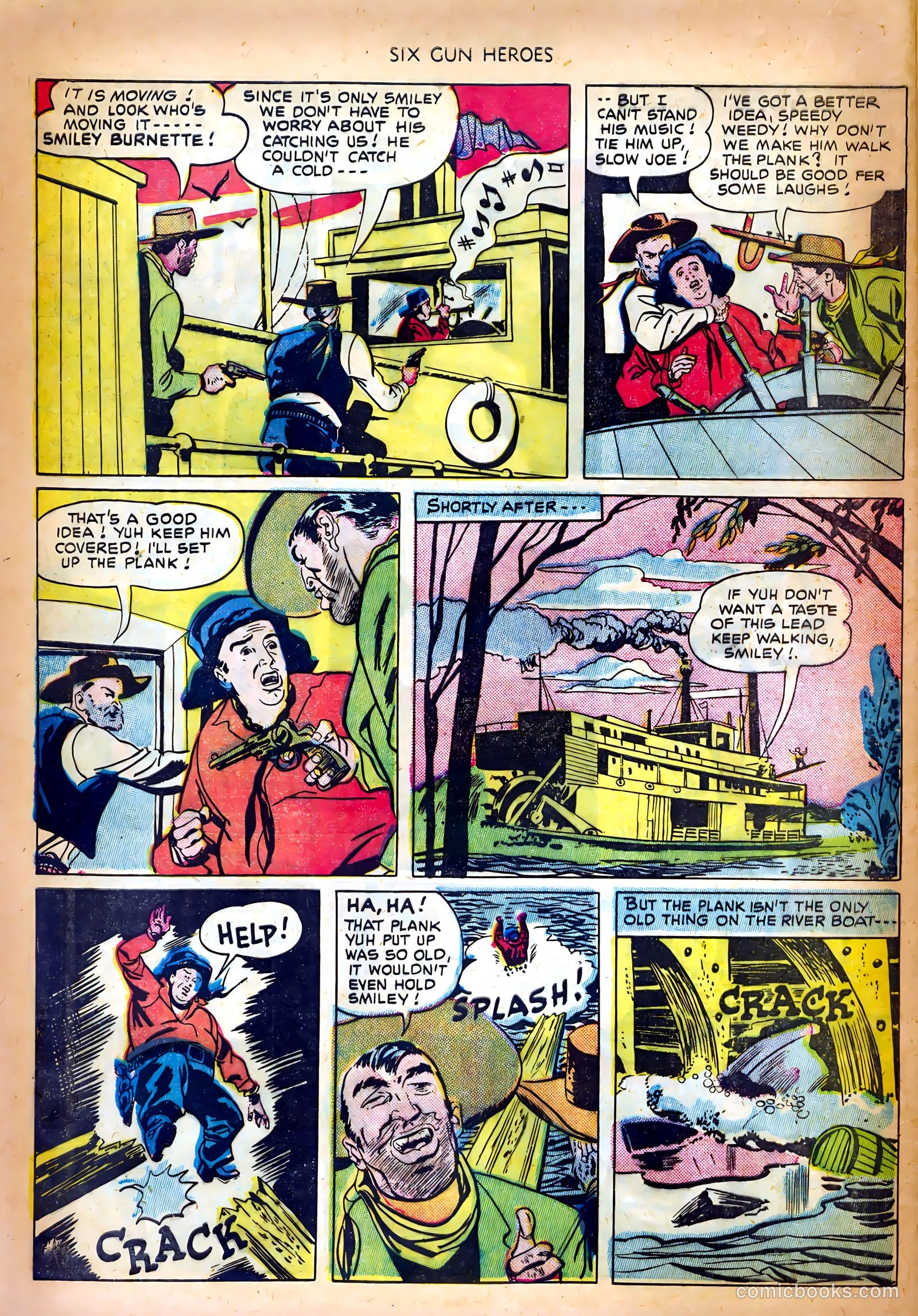 Six-Gun Heroes #9 (1951) — page 24 of 36