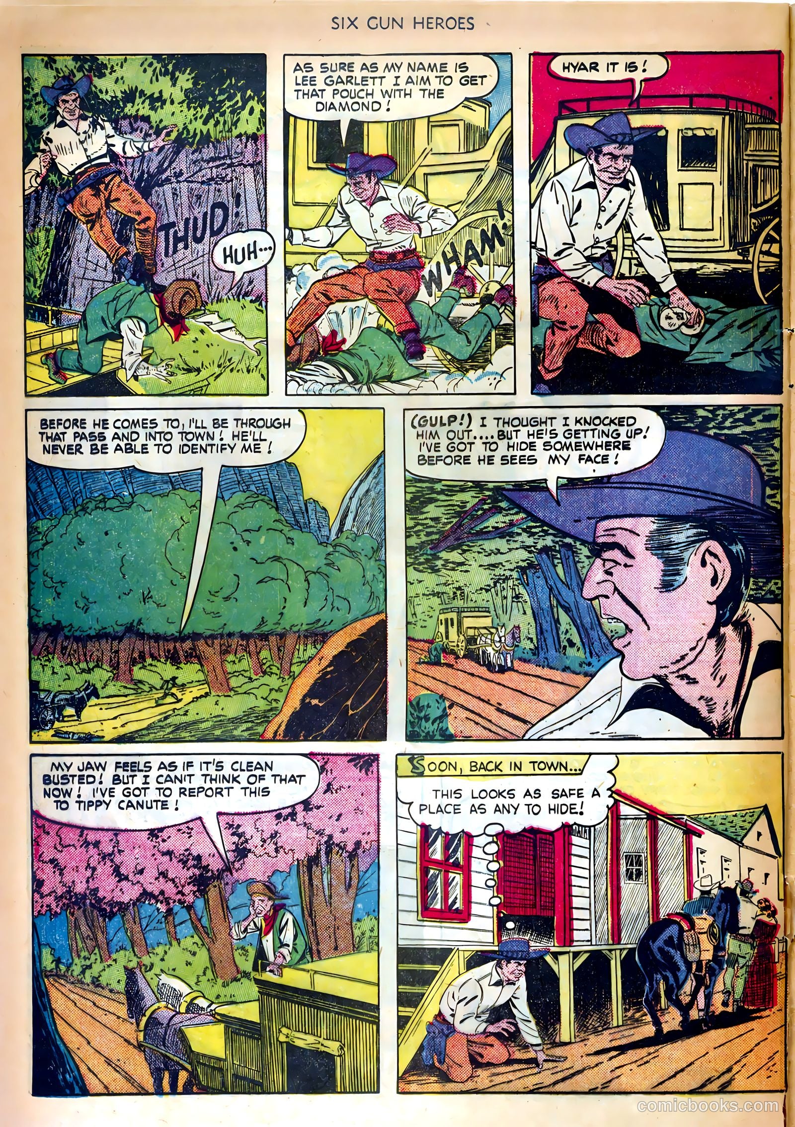 Six-Gun Heroes #9 (1951) — page 28 of 36