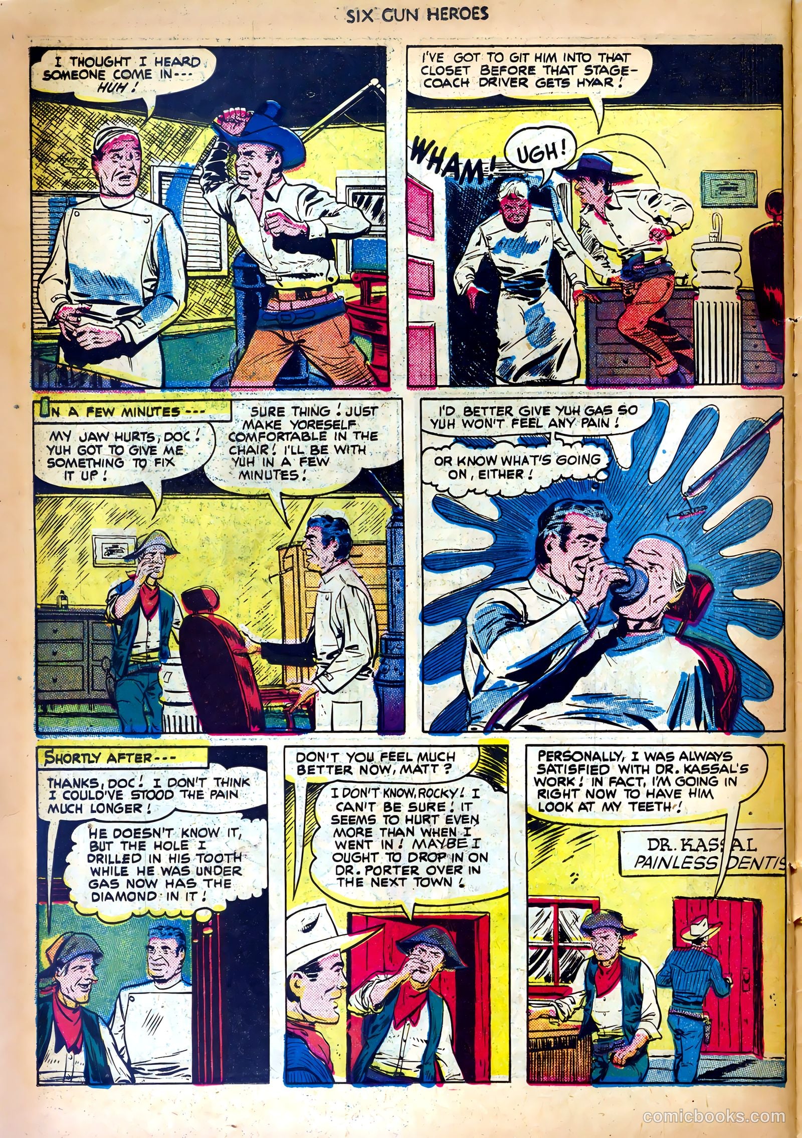 Six-Gun Heroes #9 (1951) — page 30 of 36