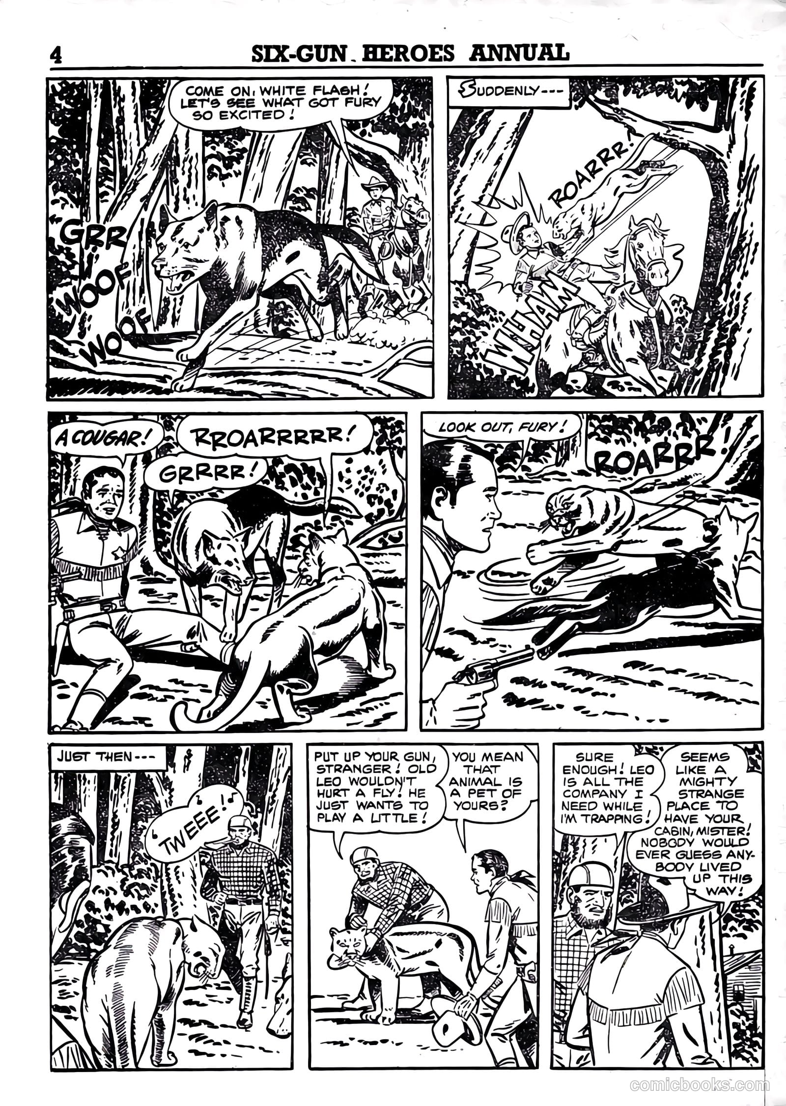 Six-Gun Heroes Western Comic Annual #4 (1959) — page 5 of 97