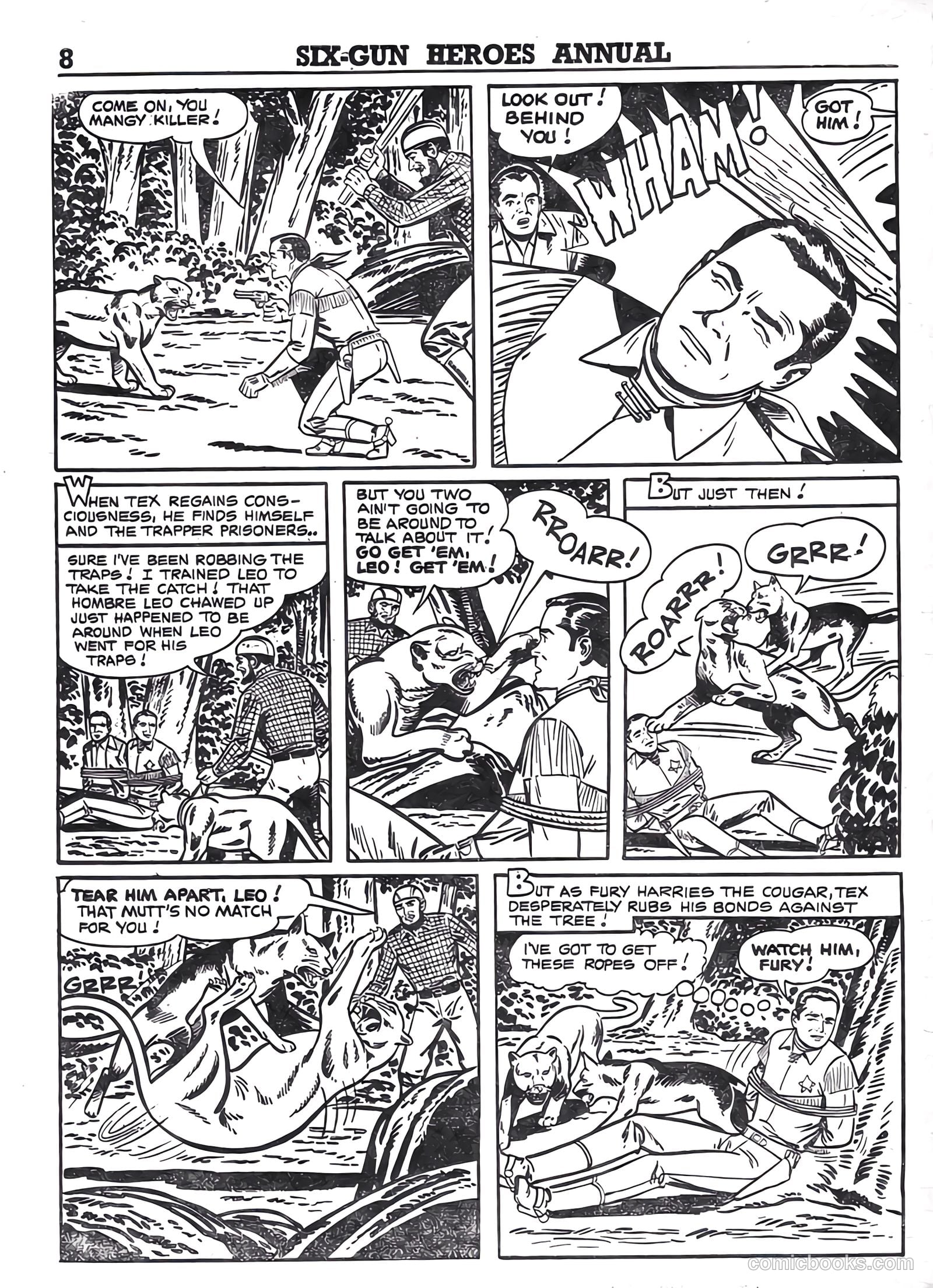 Six-Gun Heroes Western Comic Annual #4 (1959) — page 9 of 97