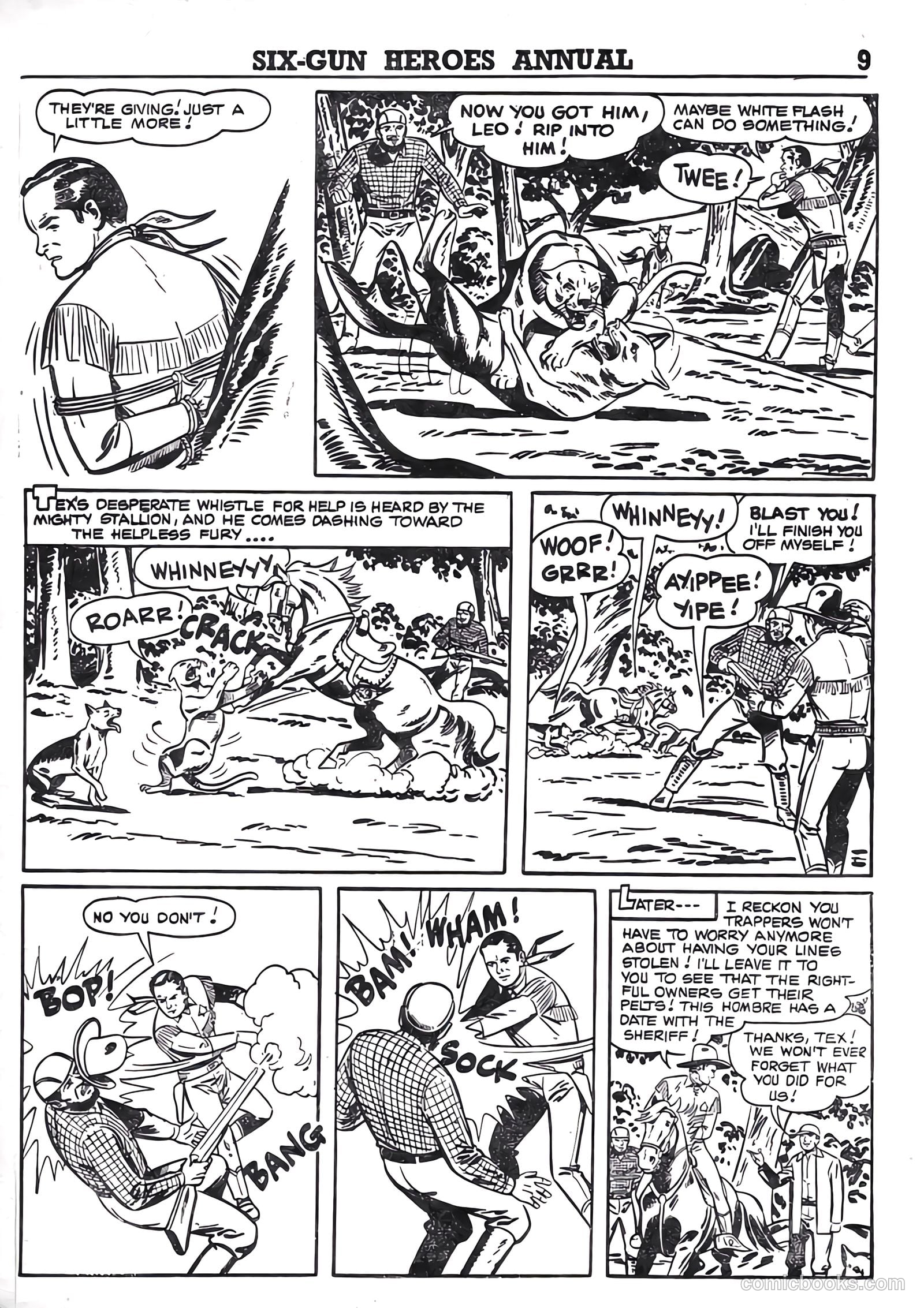 Six-Gun Heroes Western Comic Annual #4 (1959) — page 10 of 97