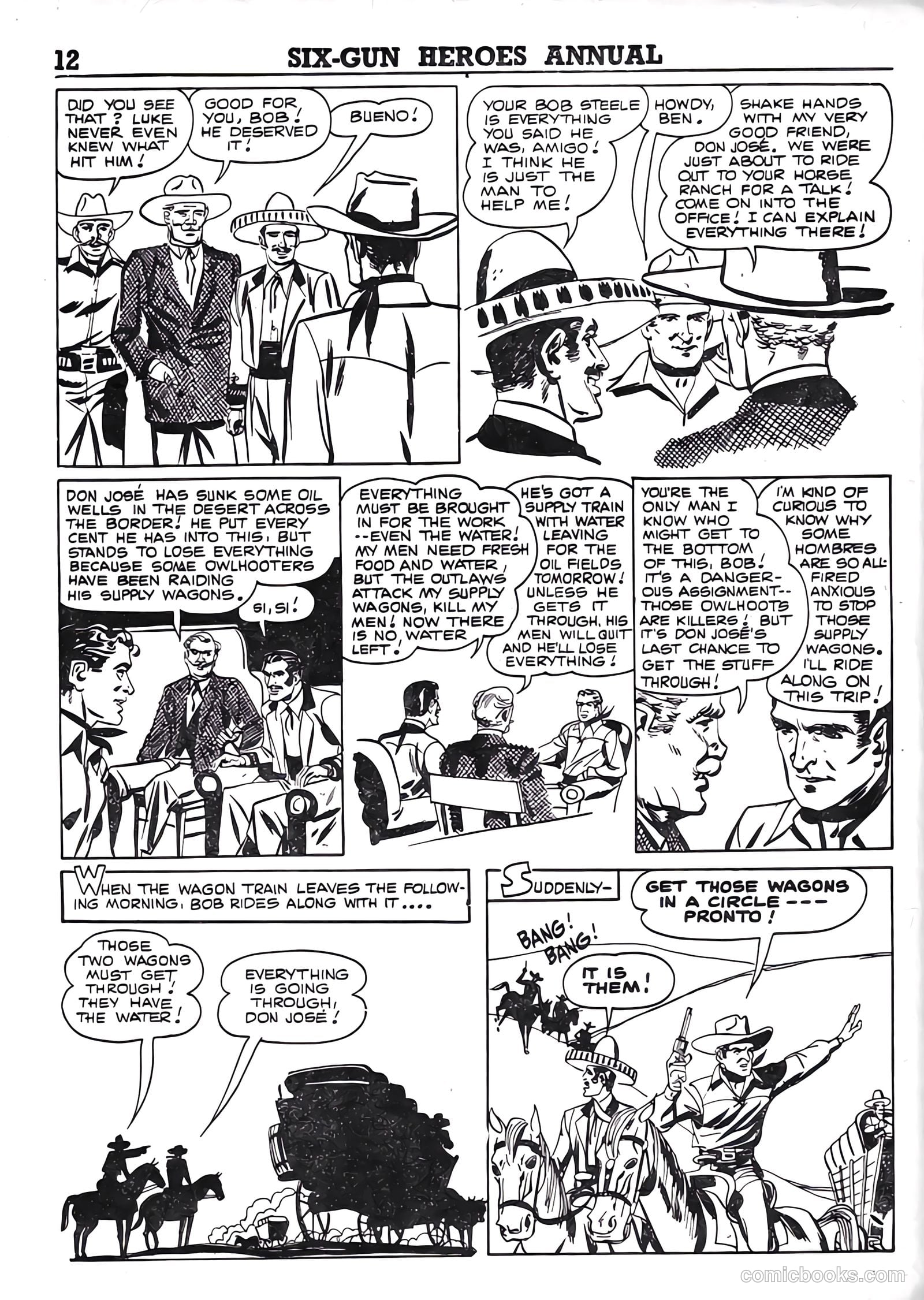 Six-Gun Heroes Western Comic Annual #4 (1959) — page 13 of 97