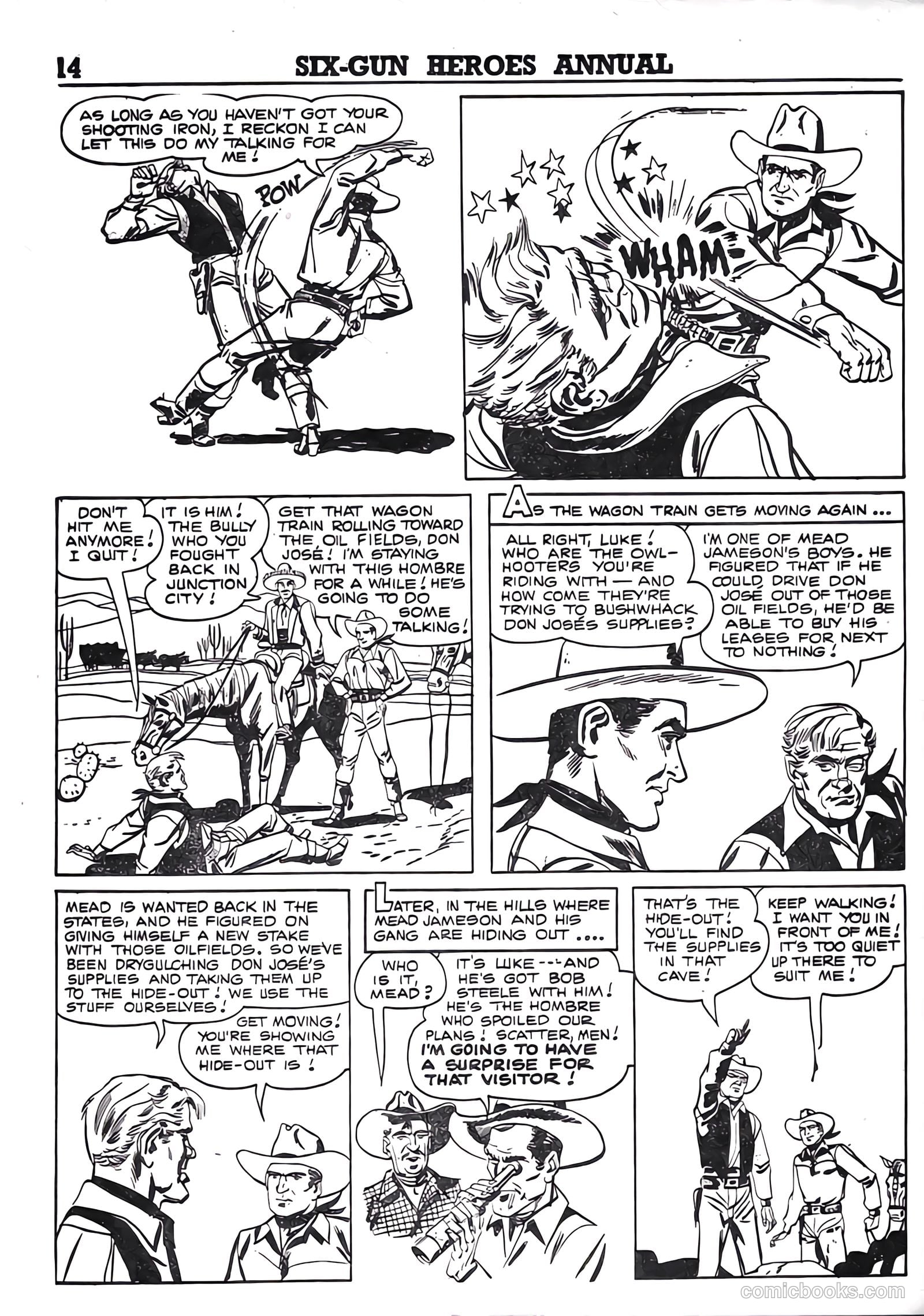 Six-Gun Heroes Western Comic Annual #4 (1959) — page 15 of 97