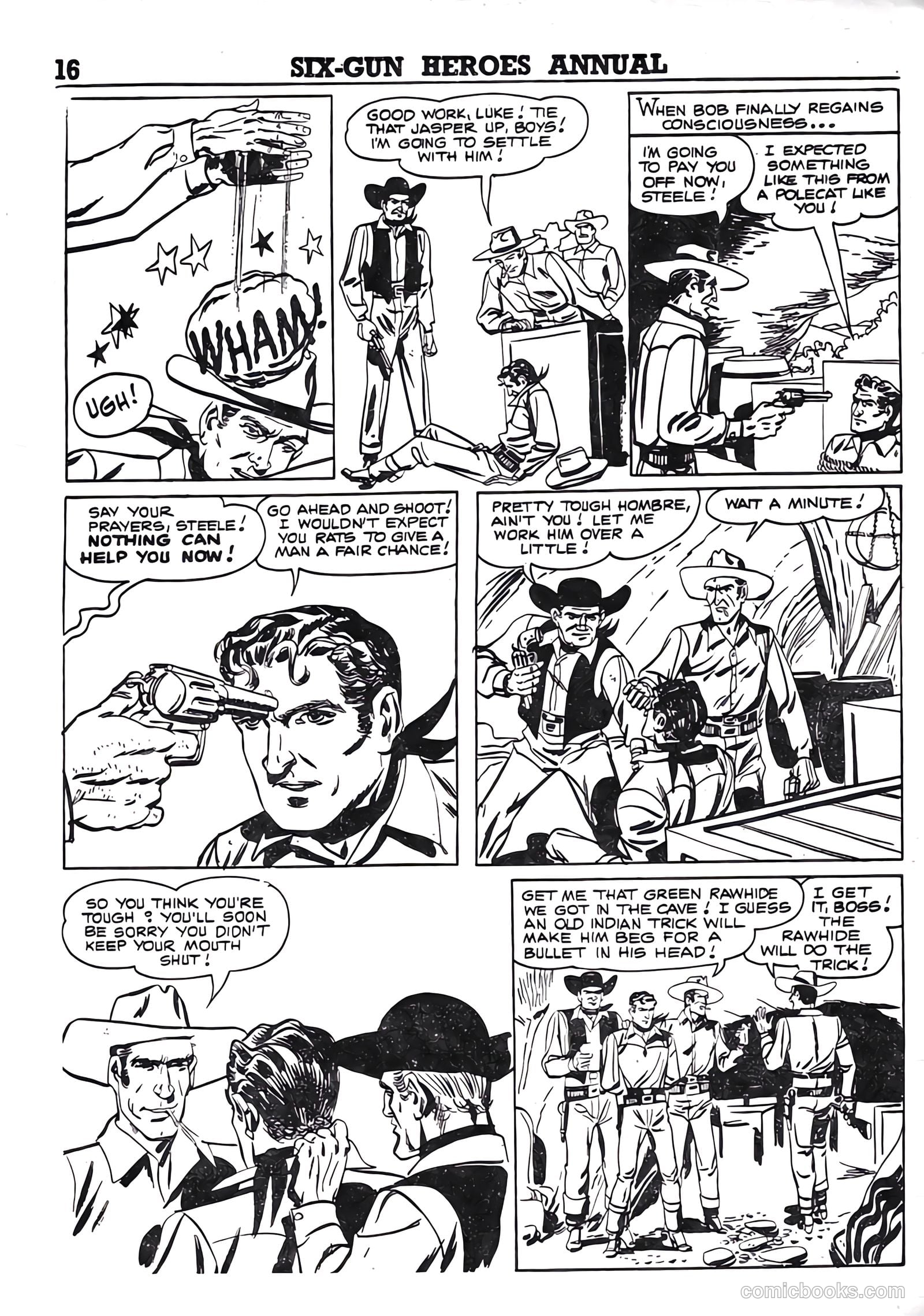 Six-Gun Heroes Western Comic Annual #4 (1959) — page 17 of 97
