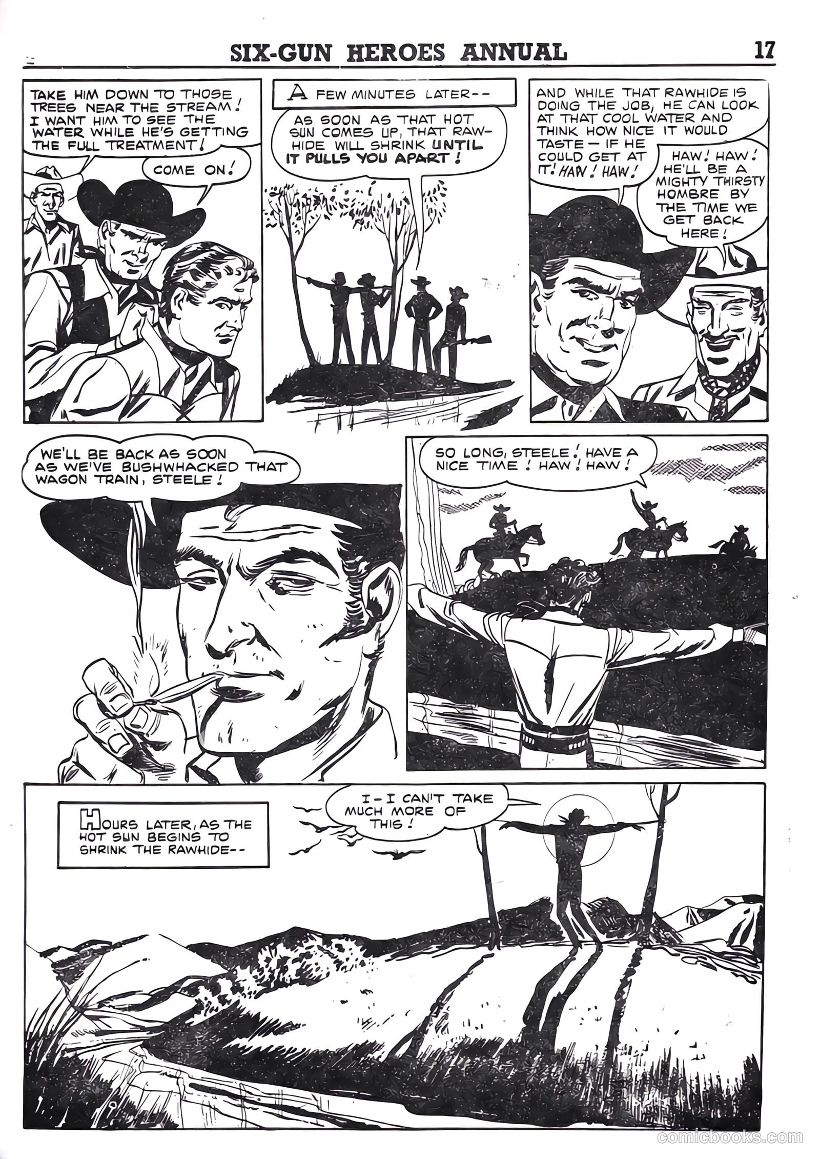 Six-Gun Heroes Western Comic Annual #4 (1959) — page 18 of 97
