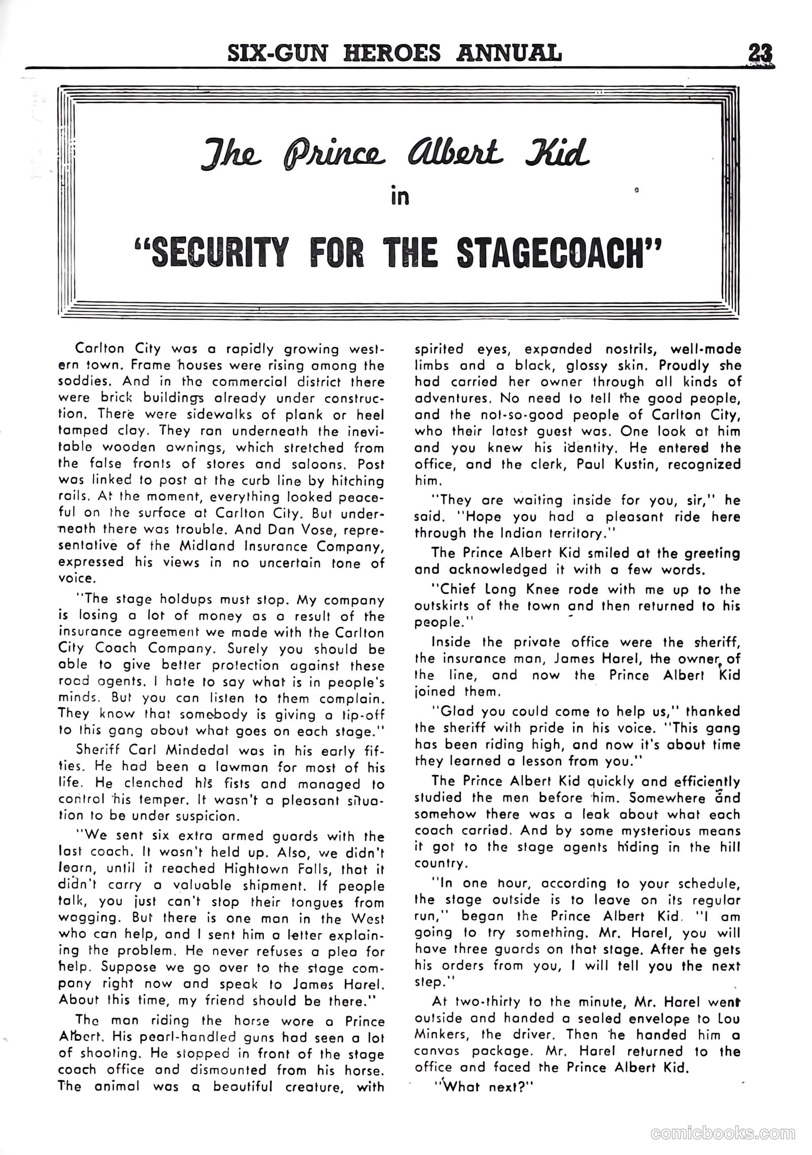 Six-Gun Heroes Western Comic Annual #4 (1959) — page 24 of 97