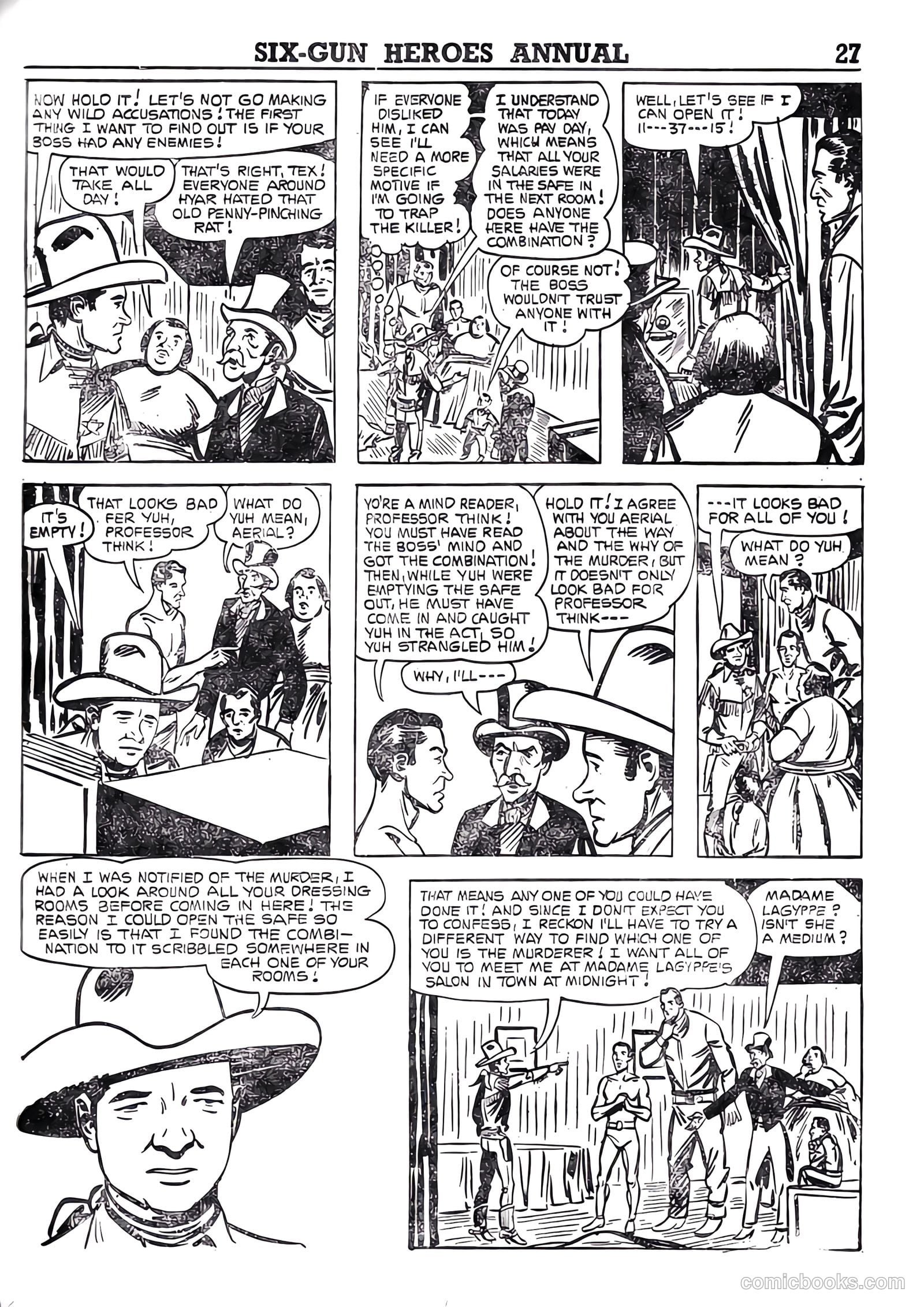 Six-Gun Heroes Western Comic Annual #4 (1959) — page 28 of 97