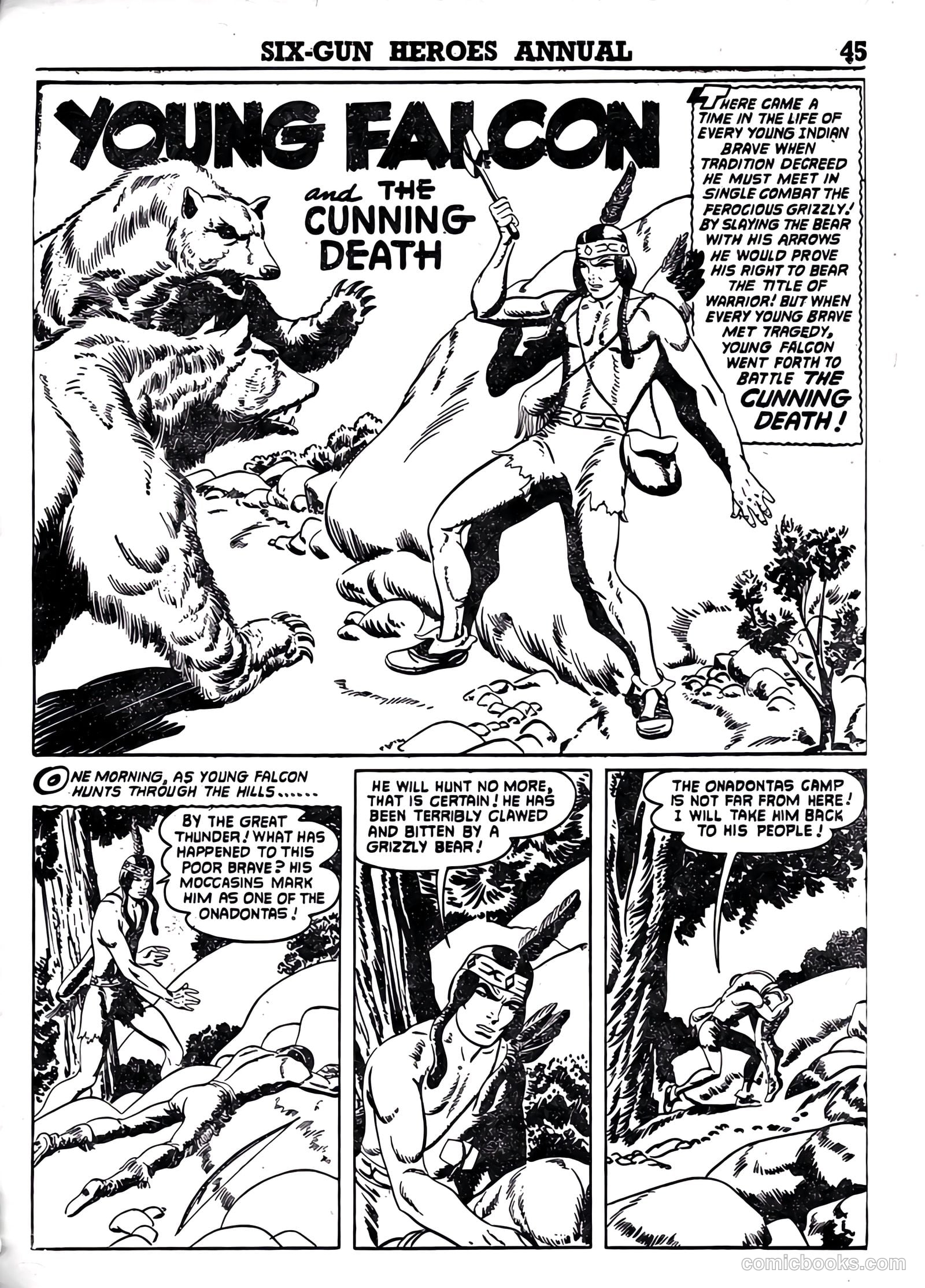 Six-Gun Heroes Western Comic Annual #4 (1959) — page 46 of 97