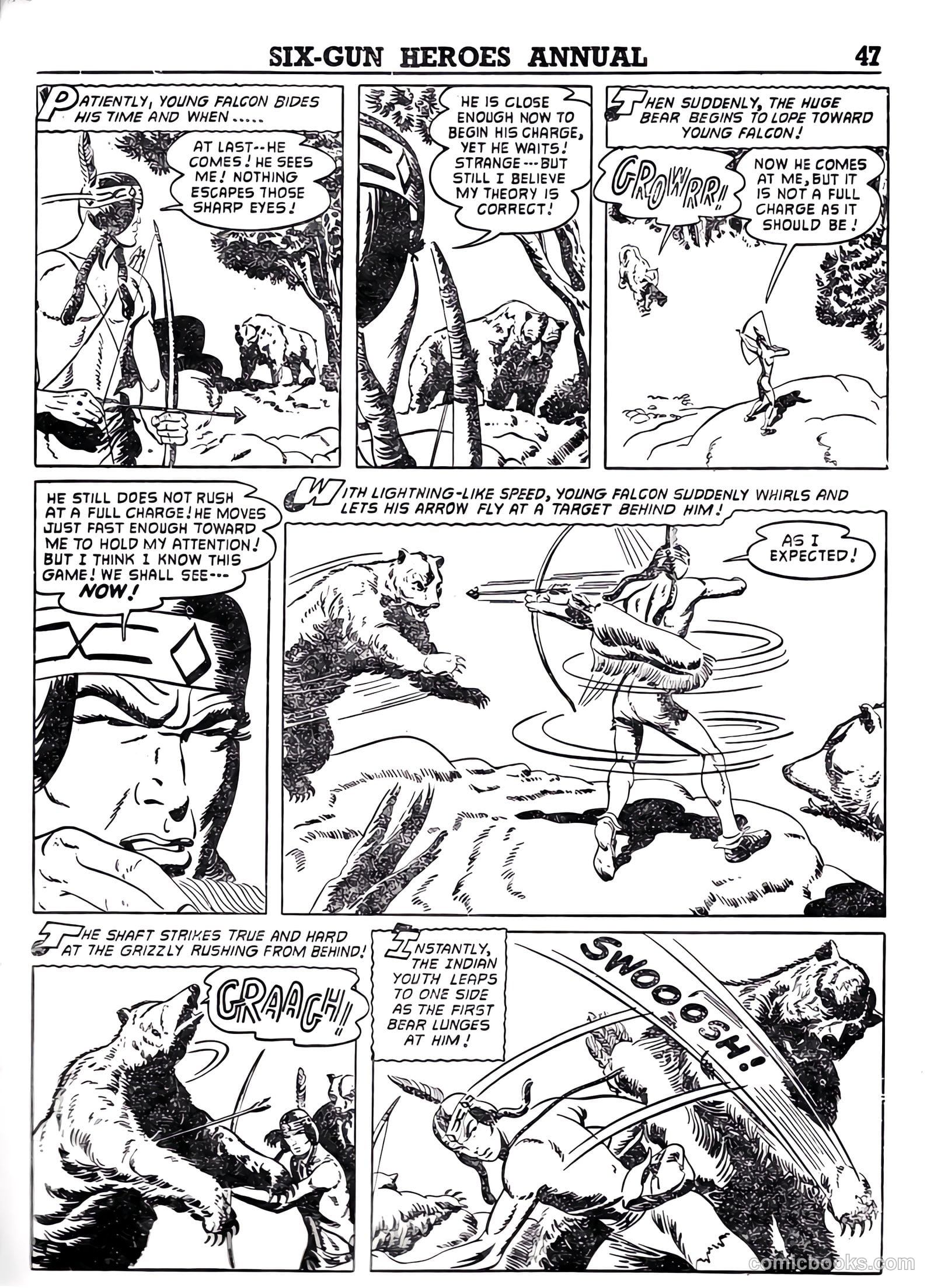 Six-Gun Heroes Western Comic Annual #4 (1959) — page 48 of 97
