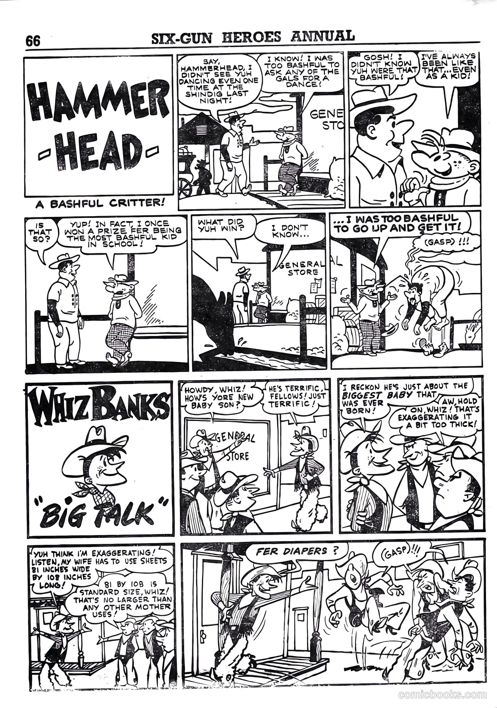 Six-Gun Heroes Western Comic Annual #4 (1959) — page 67 of 97