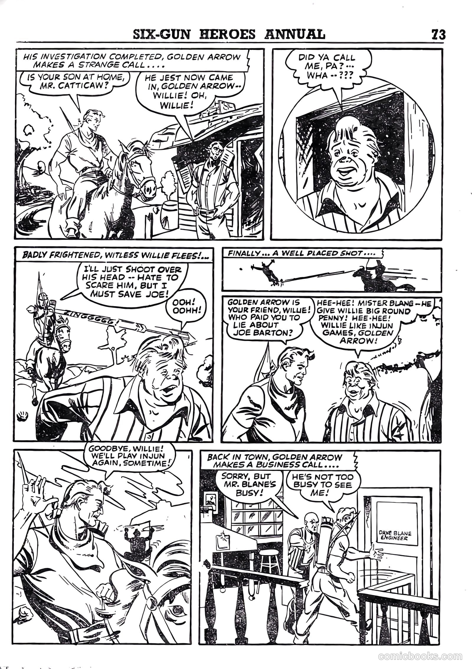 Six-Gun Heroes Western Comic Annual #4 (1959) — page 74 of 97