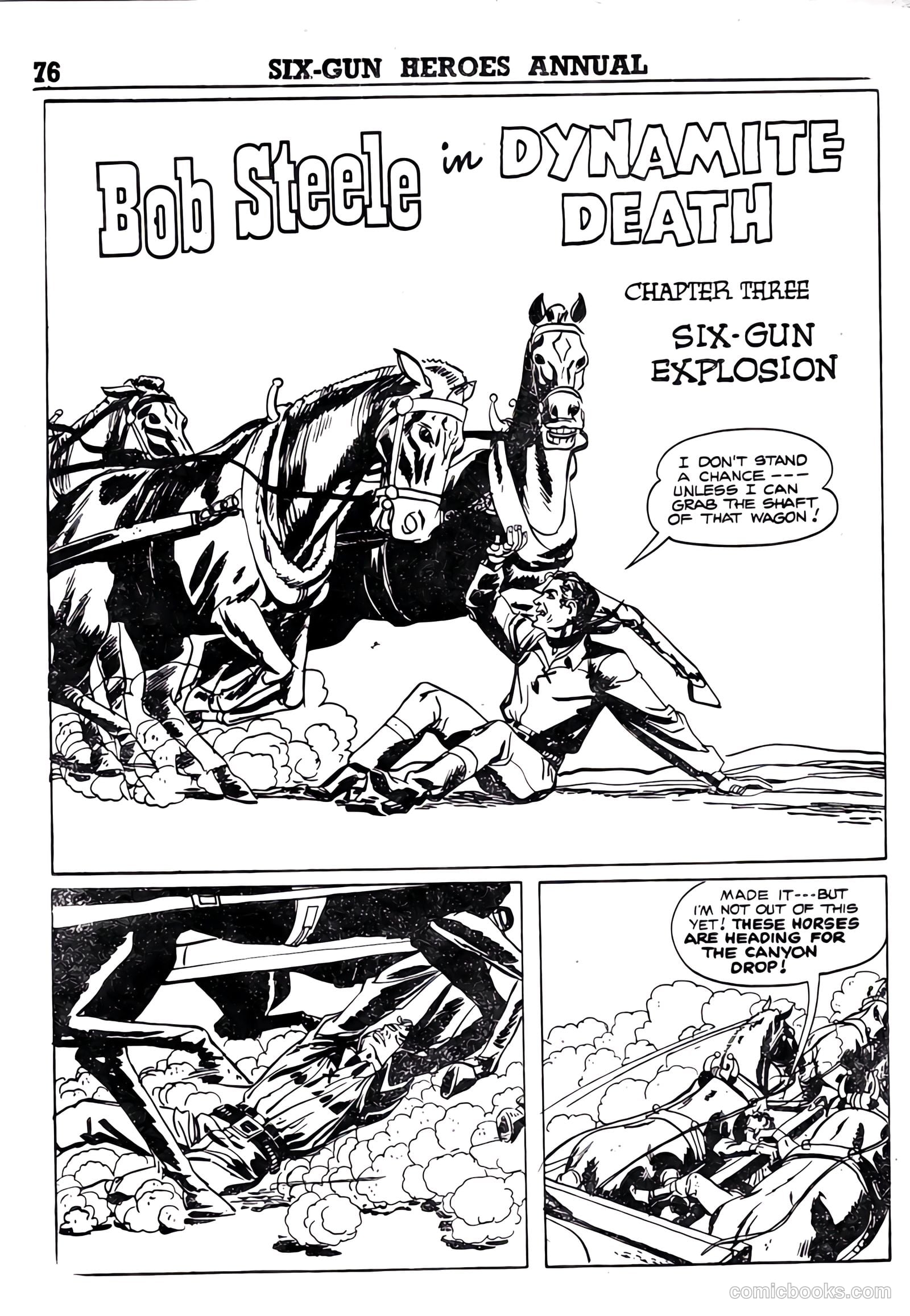 Six-Gun Heroes Western Comic Annual #4 (1959) — page 77 of 97