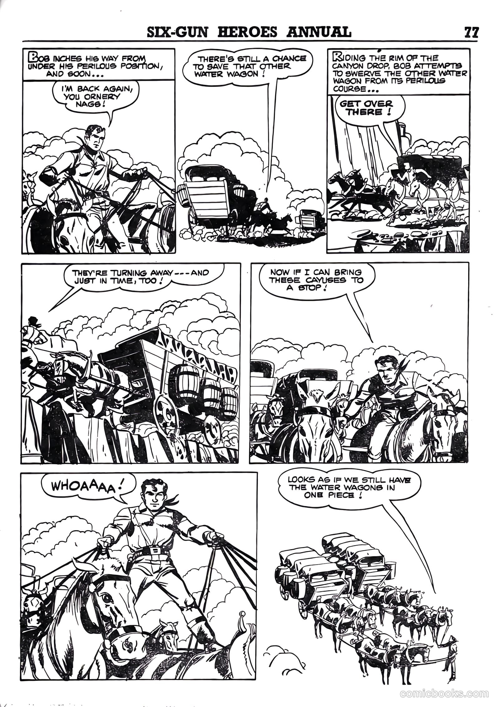 Six-Gun Heroes Western Comic Annual #4 (1959) — page 78 of 97