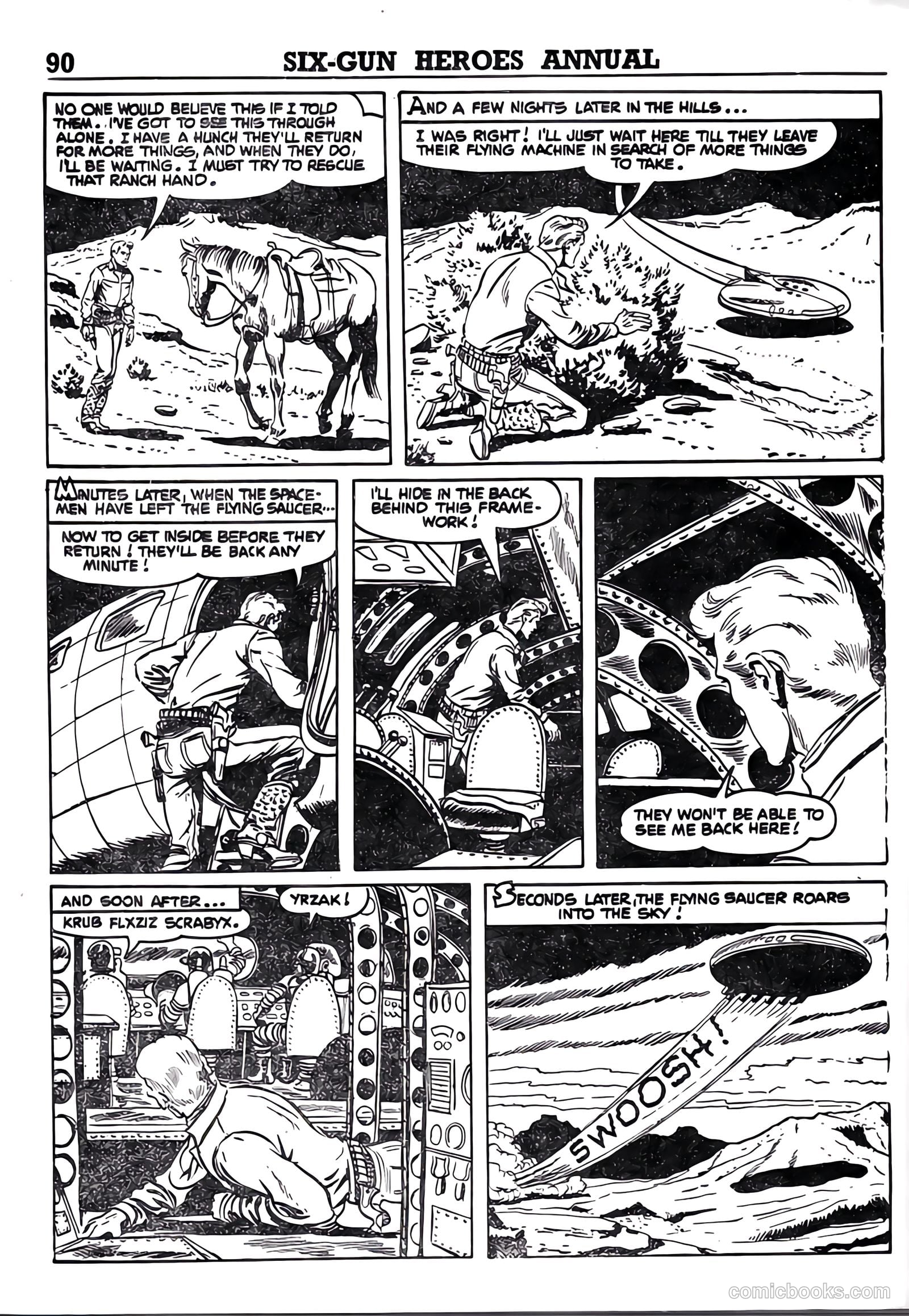 Six-Gun Heroes Western Comic Annual #4 (1959) — page 91 of 97