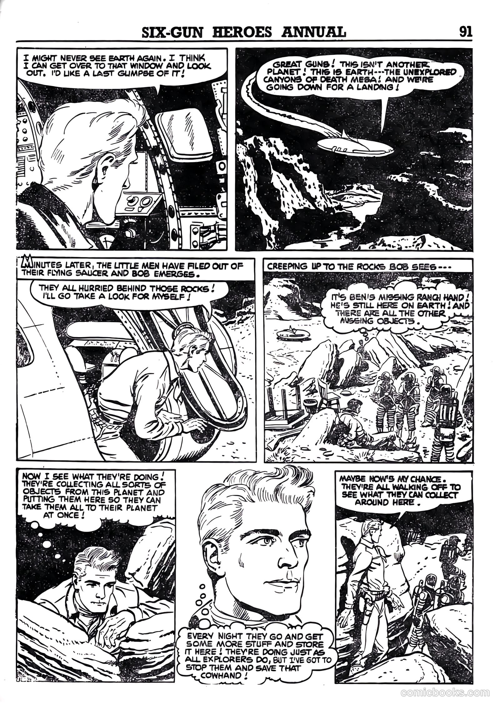 Six-Gun Heroes Western Comic Annual #4 (1959) — page 92 of 97