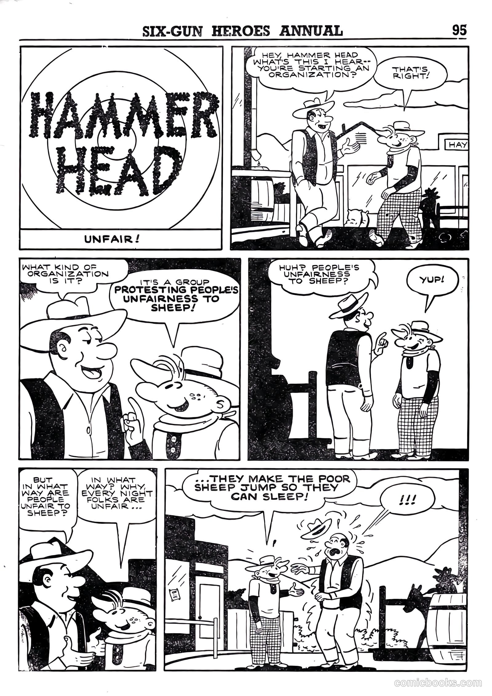 Six-Gun Heroes Western Comic Annual #4 (1959) — page 96 of 97